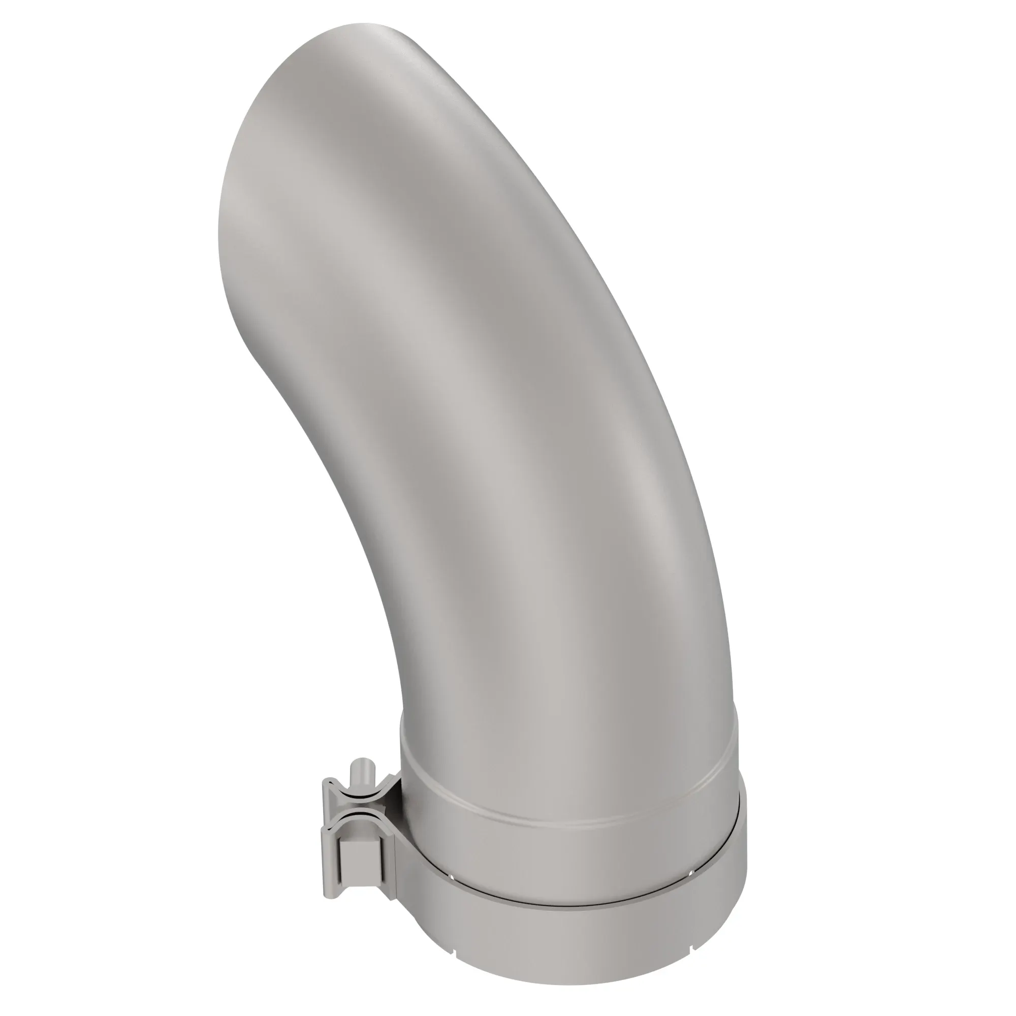 MUFFLER EXTENSION, CURVED OUTLET, 1