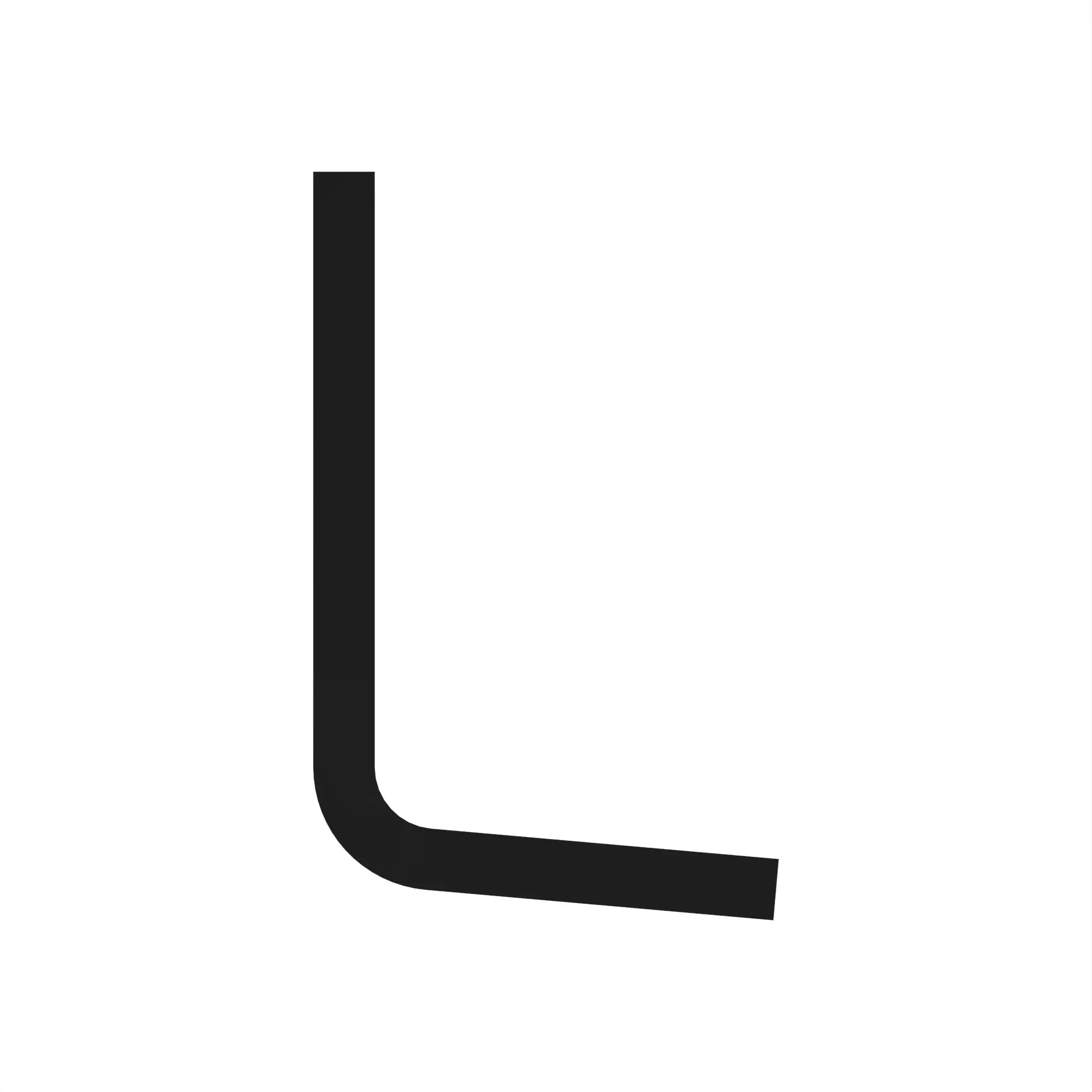 ANGLE, LOWER LH CORNER