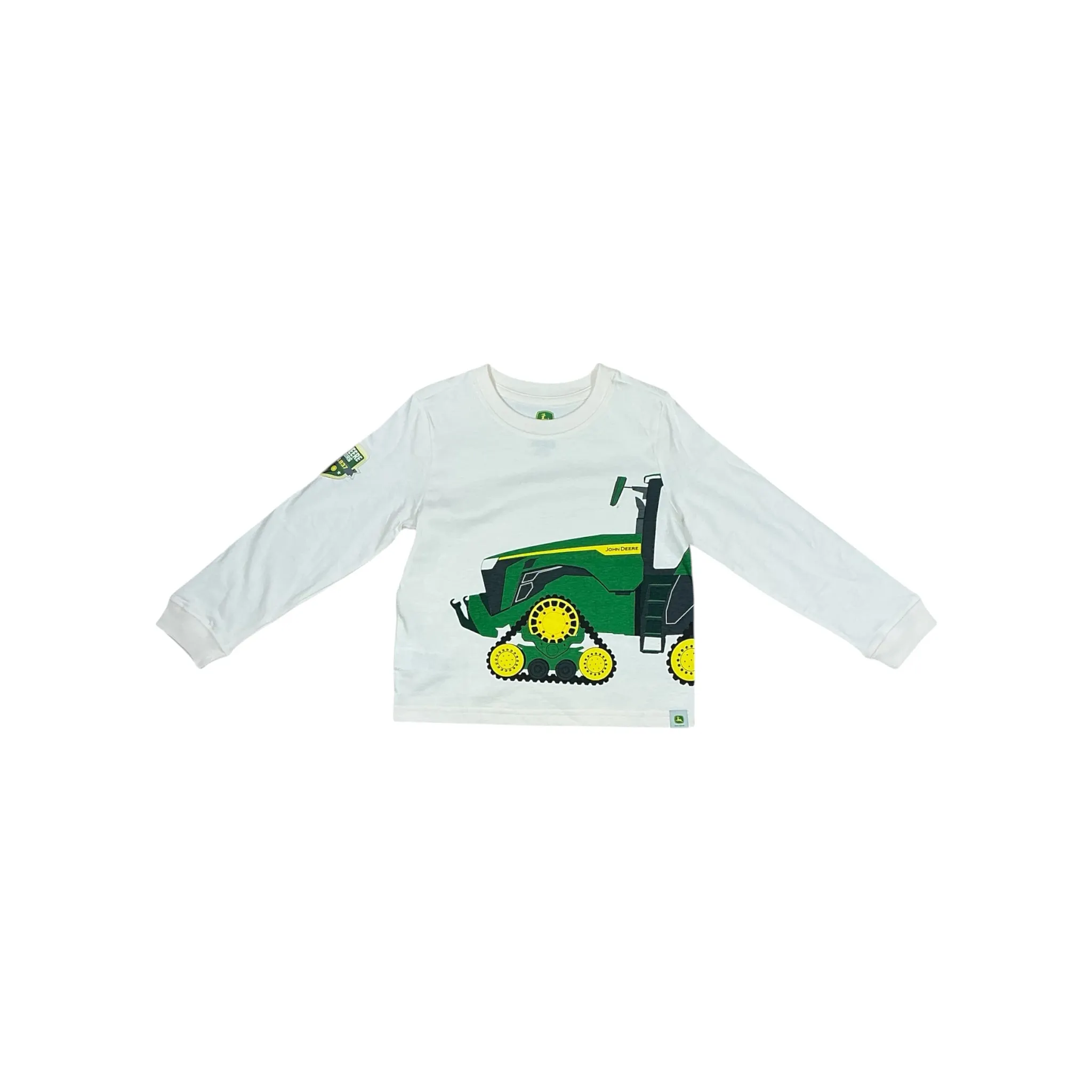 Toddler Tracked Tractor Long Sleeve T-Shirt