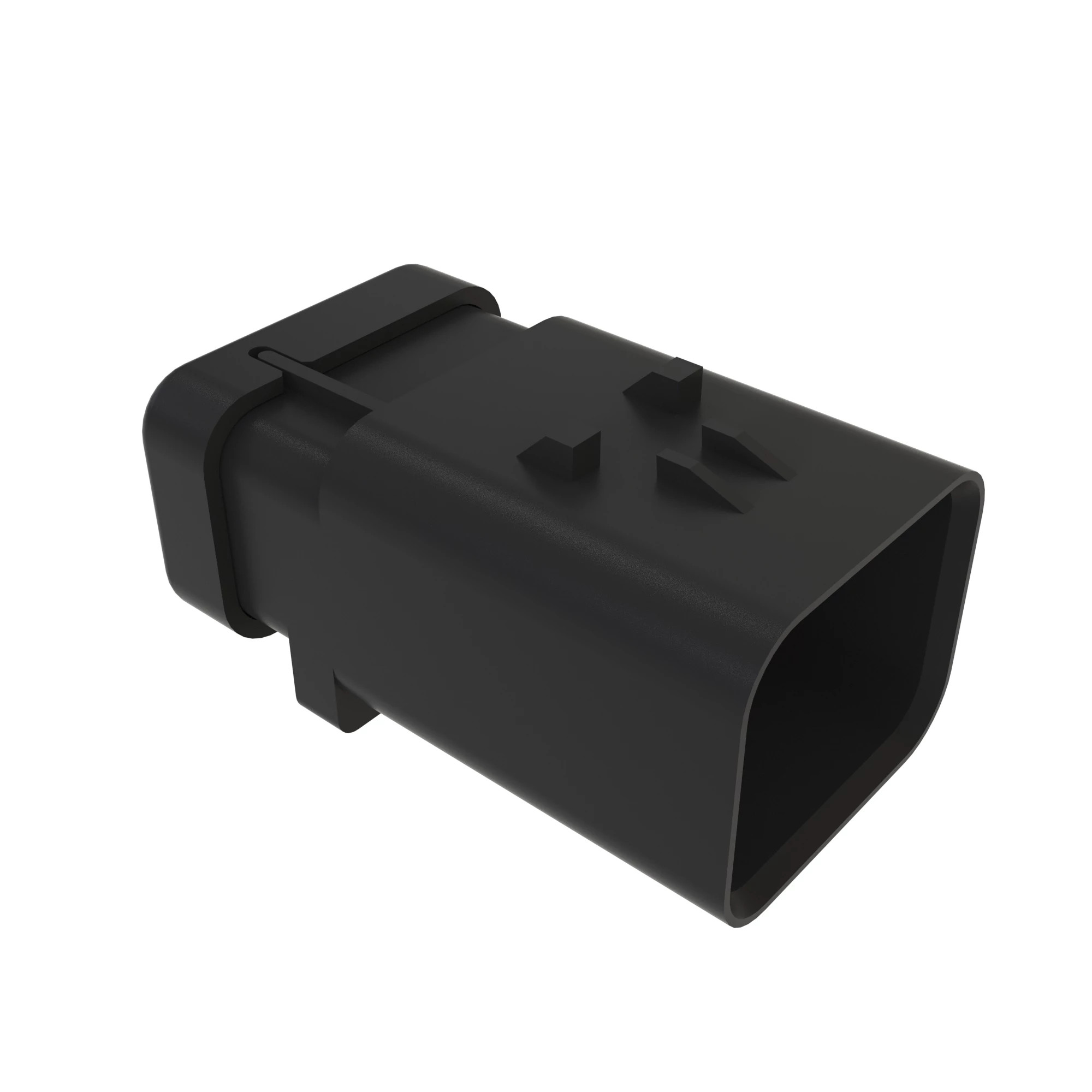 TYCO AMPSEAL16 8W PIN SLD RED PLSTC