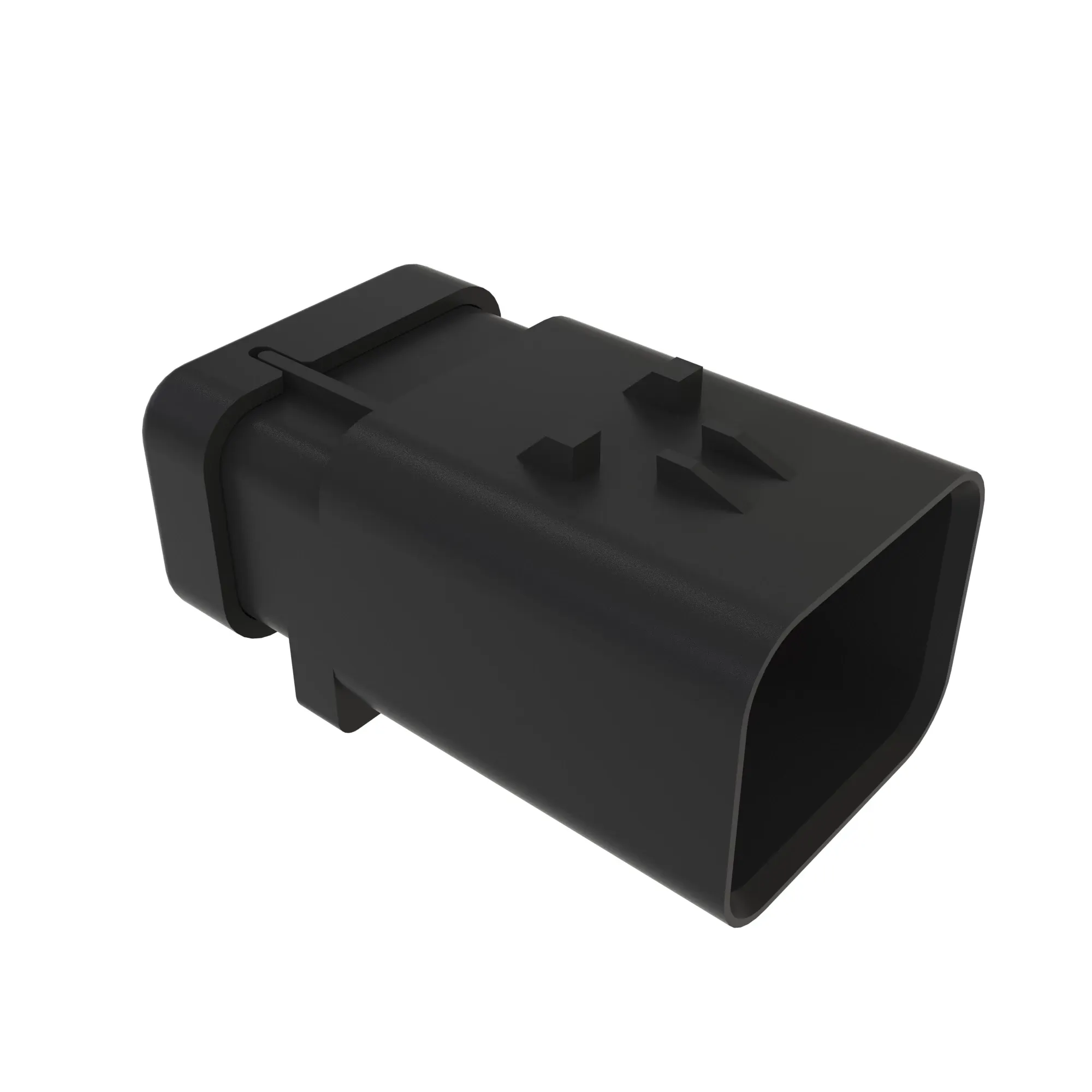 TYCO AMPSEAL16 8W PIN SLD RED PLSTC