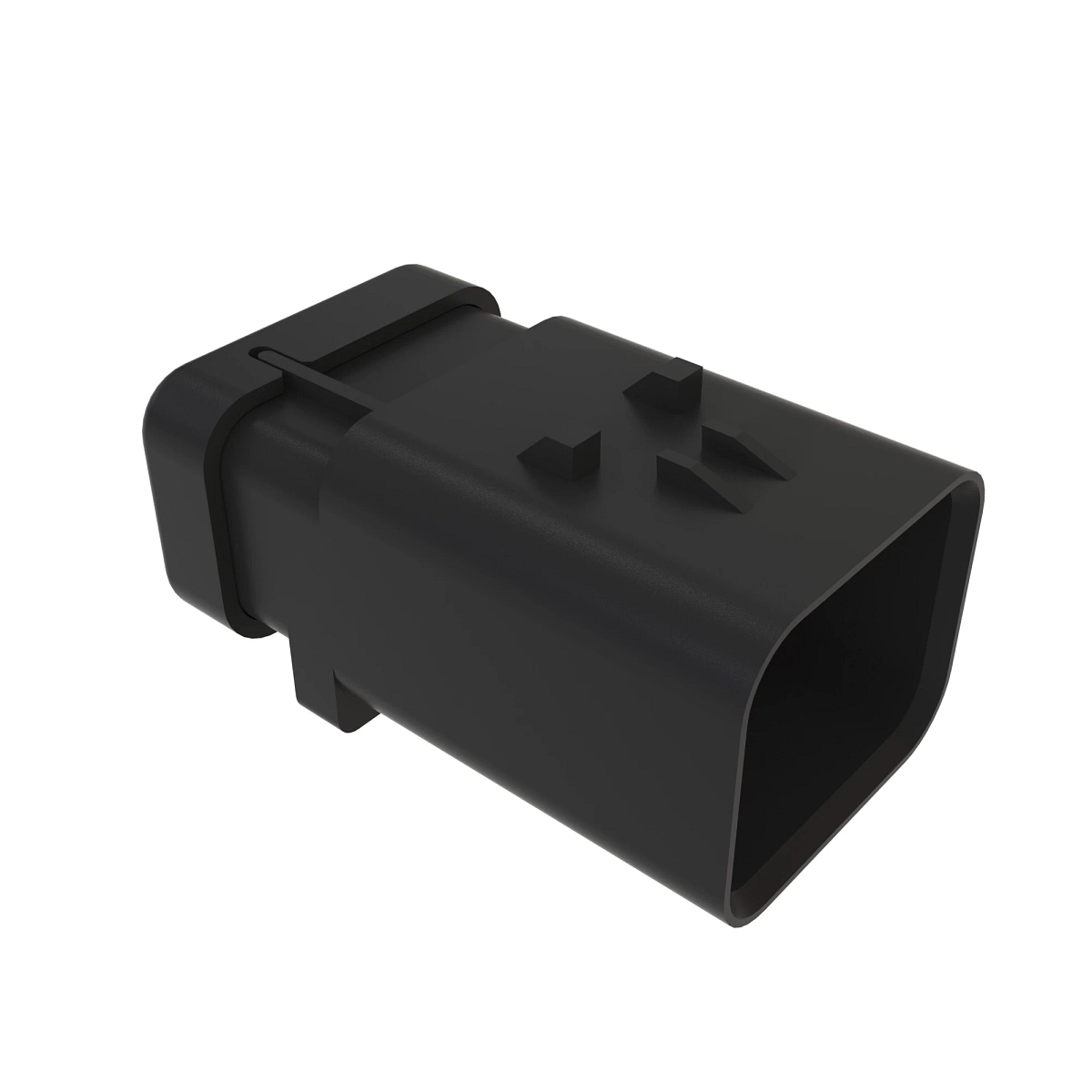 TYCO AMPSEAL16 8W PIN SLD RED PLSTC