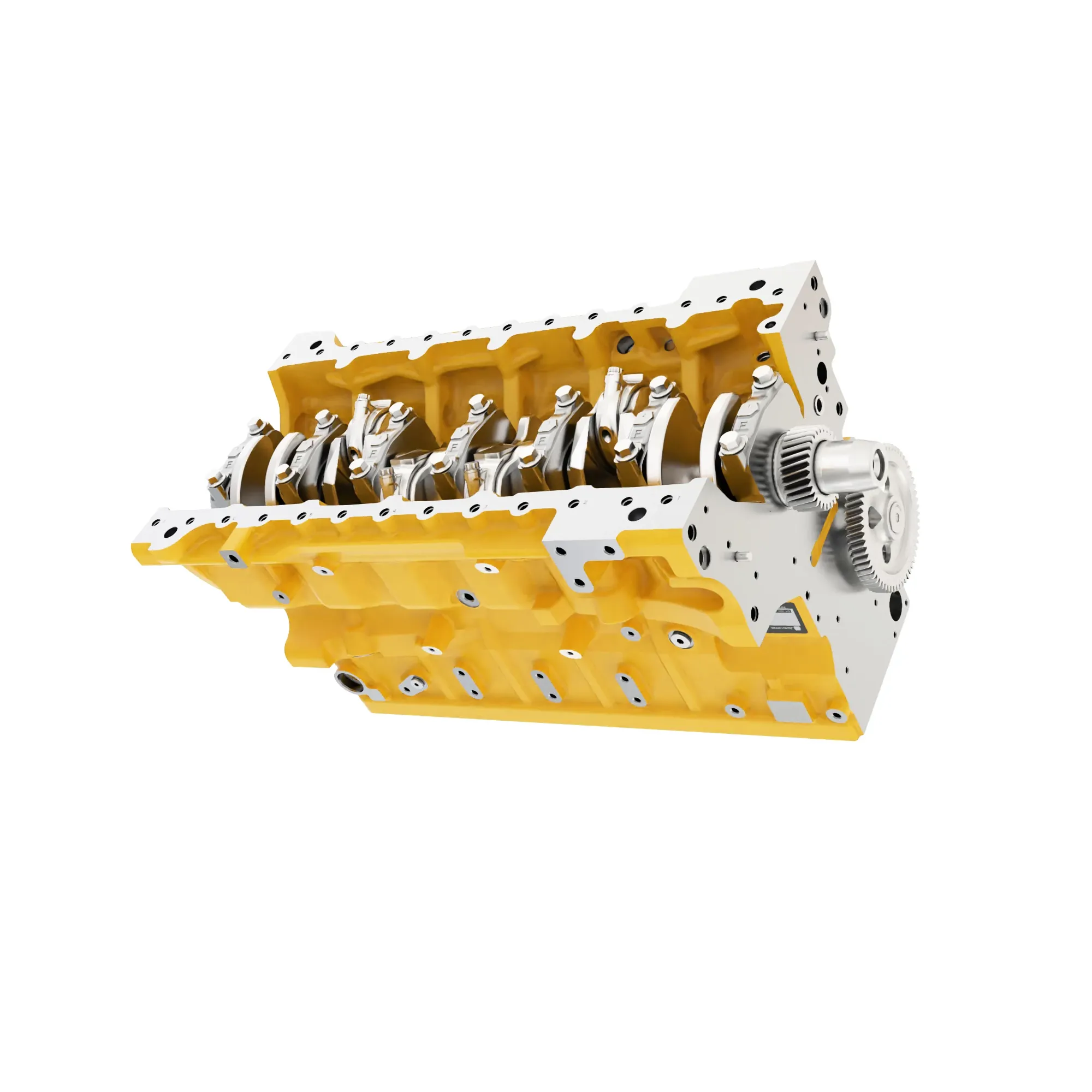 SHORT BLOCK ASSEMBLY, GENSET 6068HF