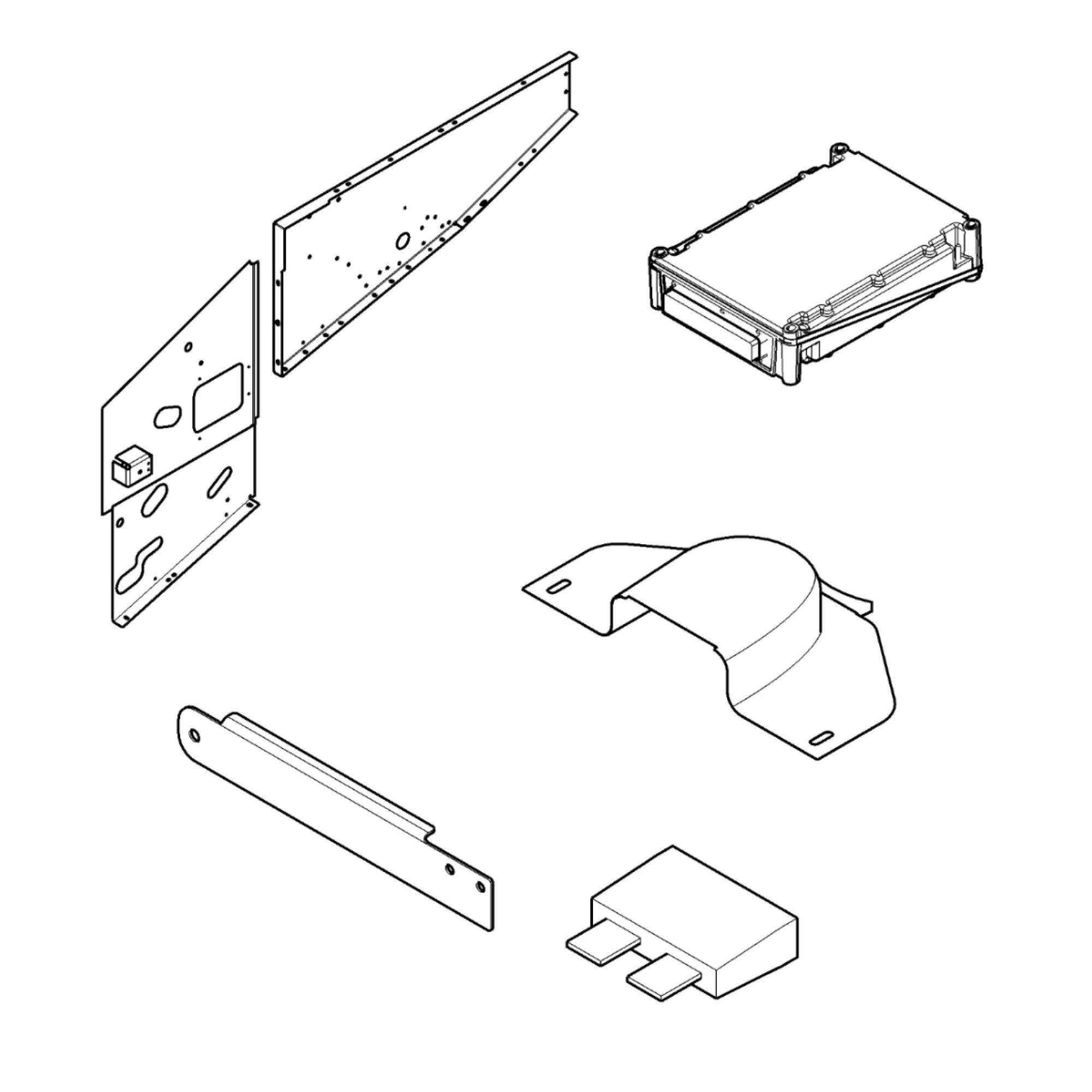 John Deere TouchSet™ Automatic Combine Adjustment Wiring Harness - AH218212