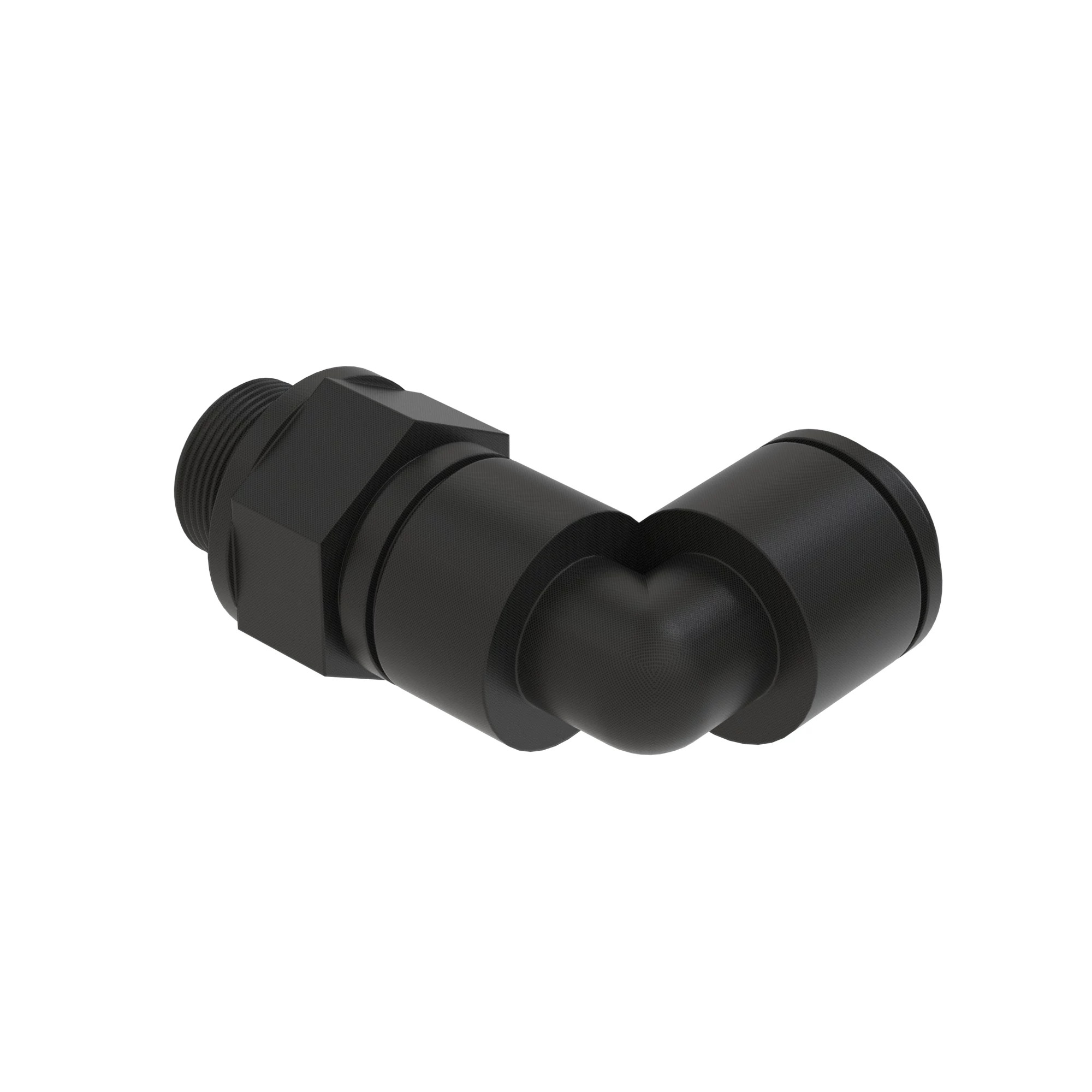 FITTING - 4MM SWIVEL ELBOW (QC)