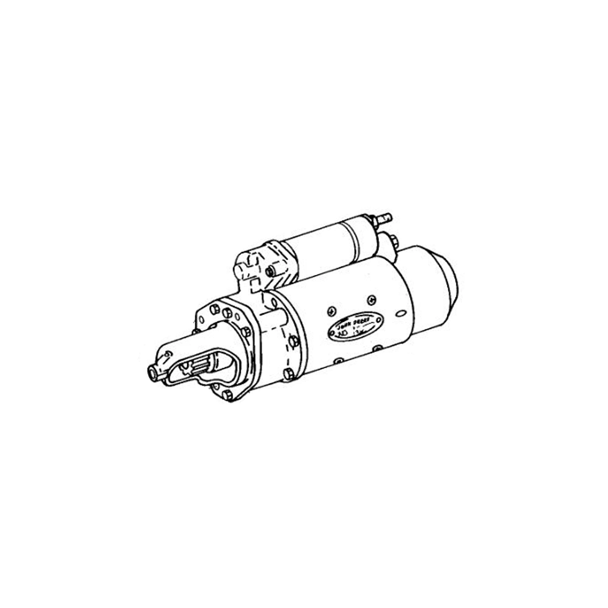 John Deere Reman REMAN Starter Motor, 12 Volts - SE501409