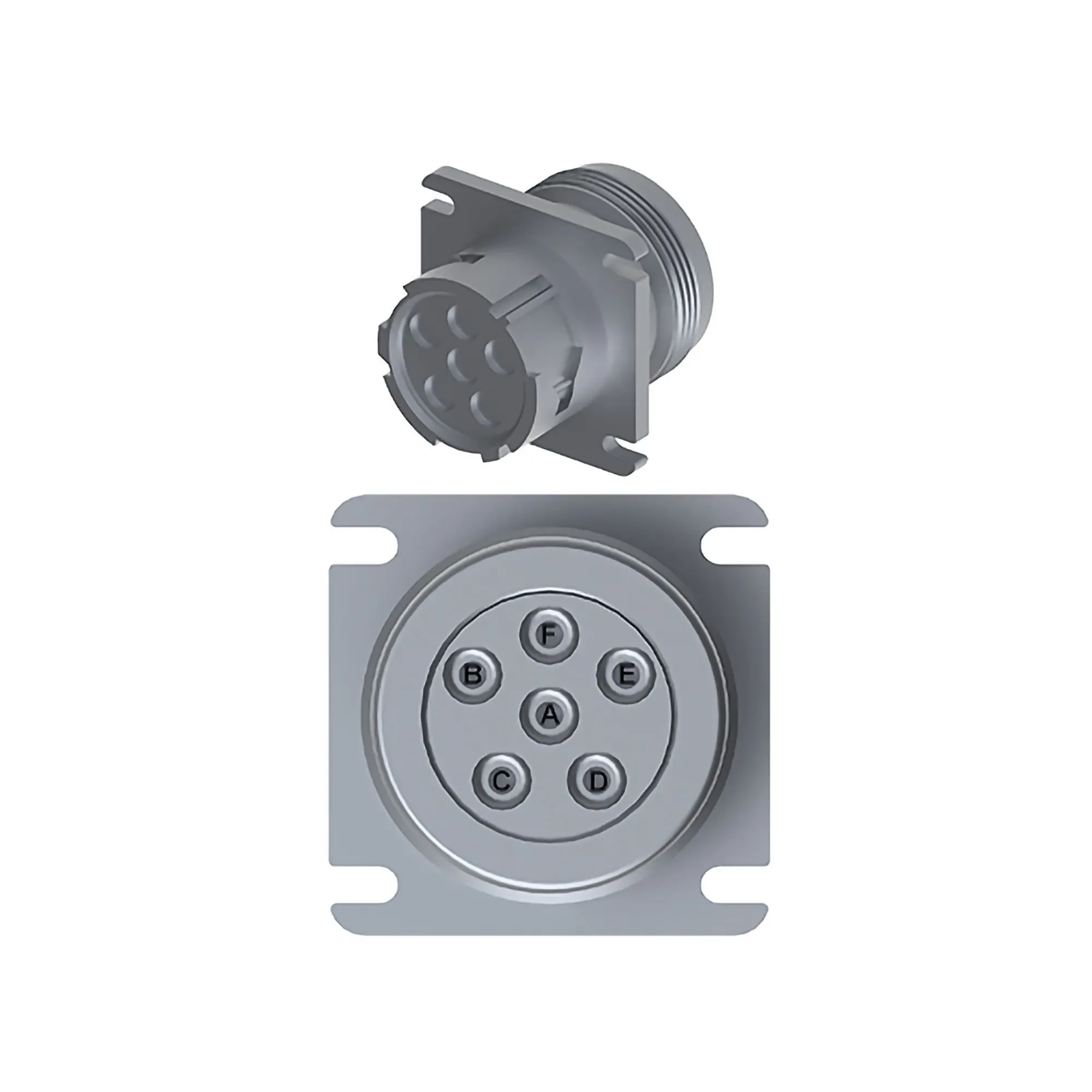 Conn Deutsch HD10 6W Fs Gry Plstc