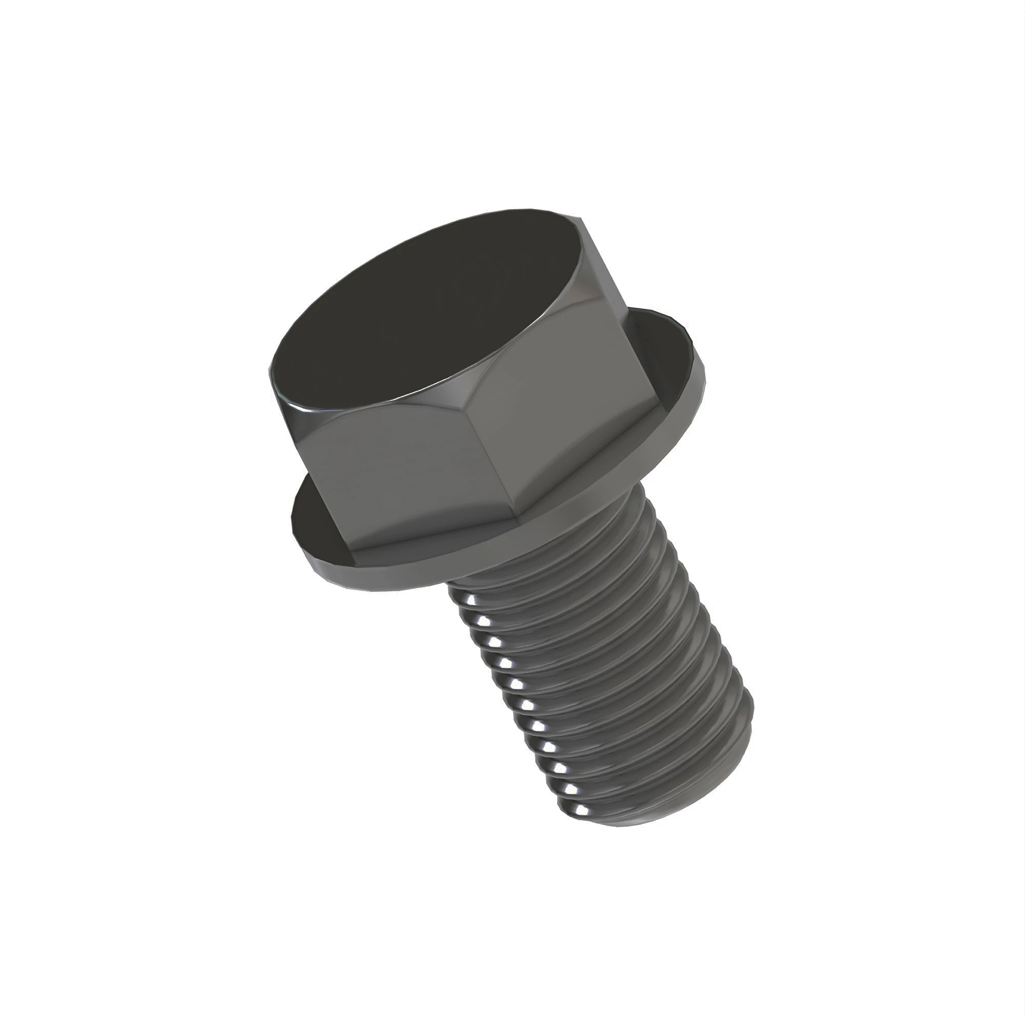 John Deere Hexagonal Head Flanged Screw, M6 X 12 - 19M10844