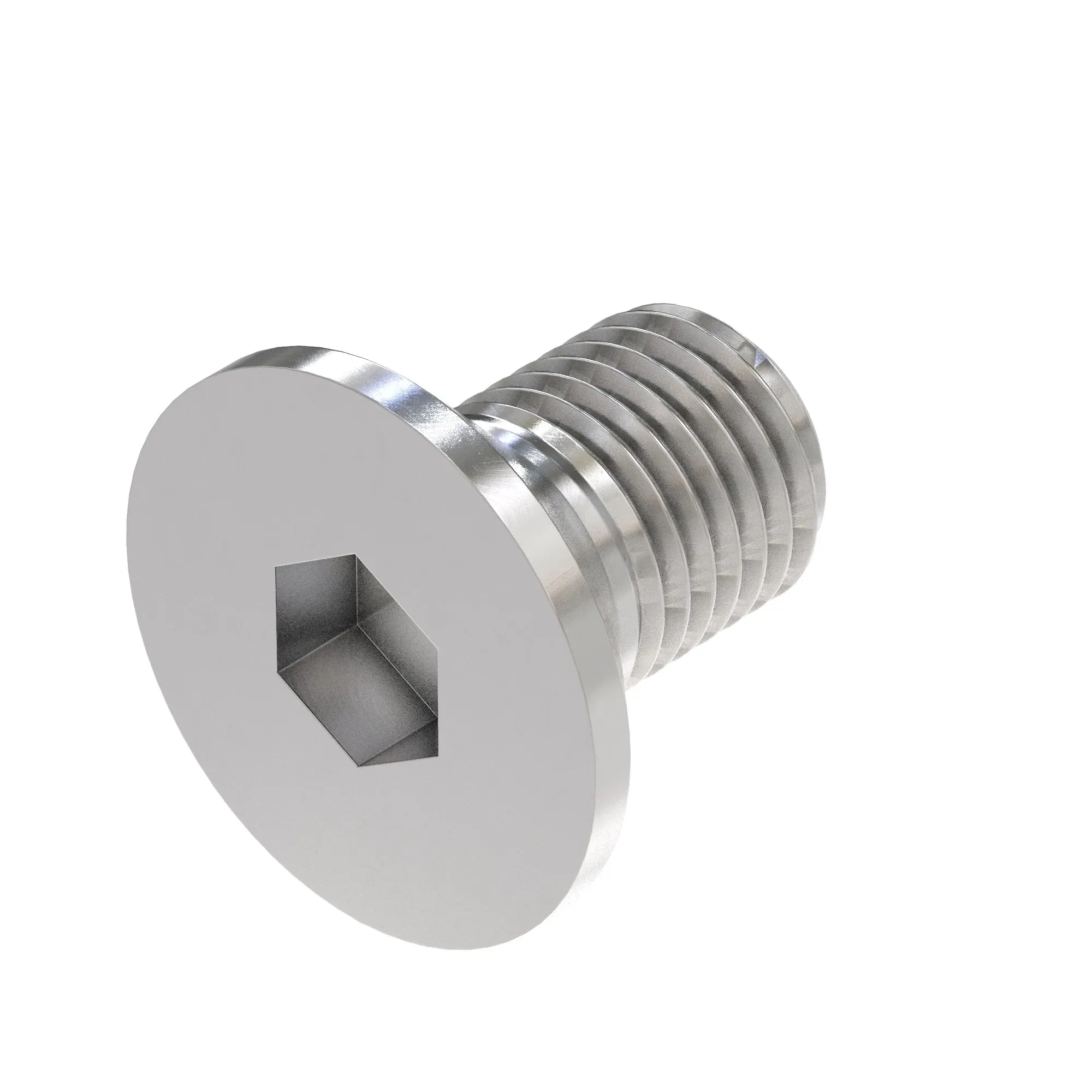 SCREW, HEX FLAT CTSK HEAD, METRIC