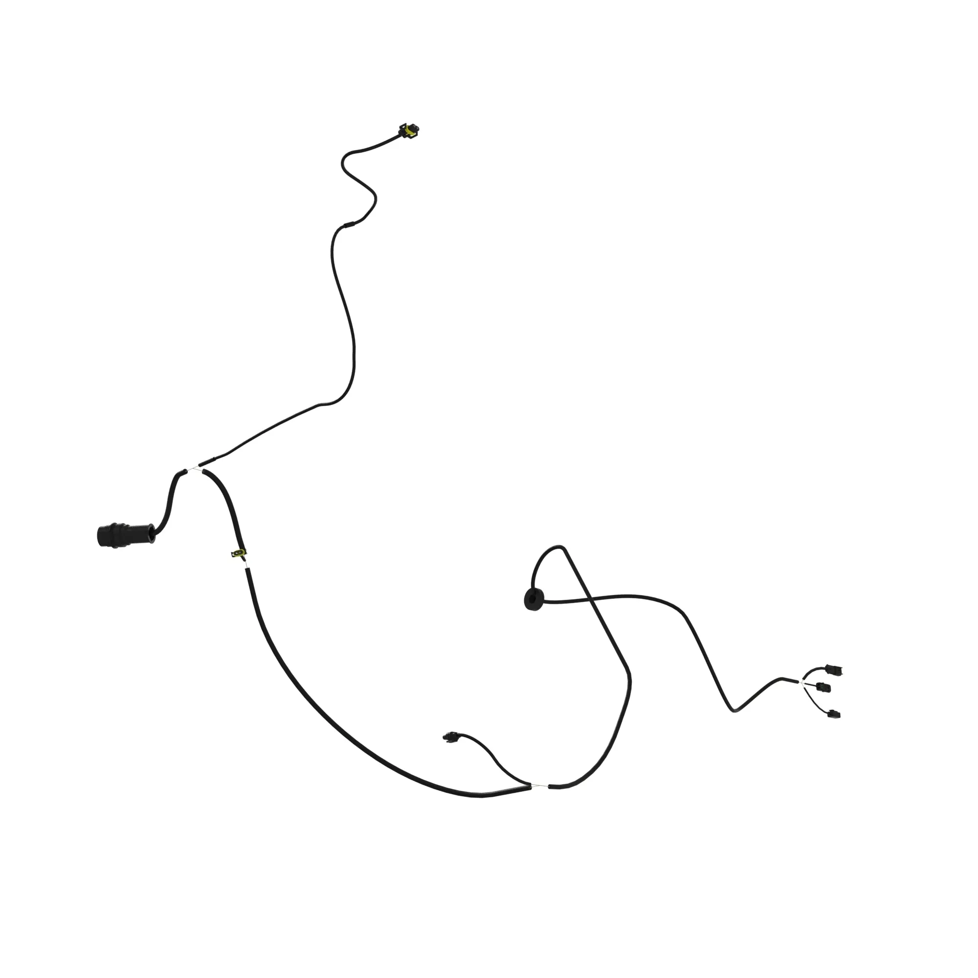 John Deere Grain Tank Left Side Wiring Harness - AH234406