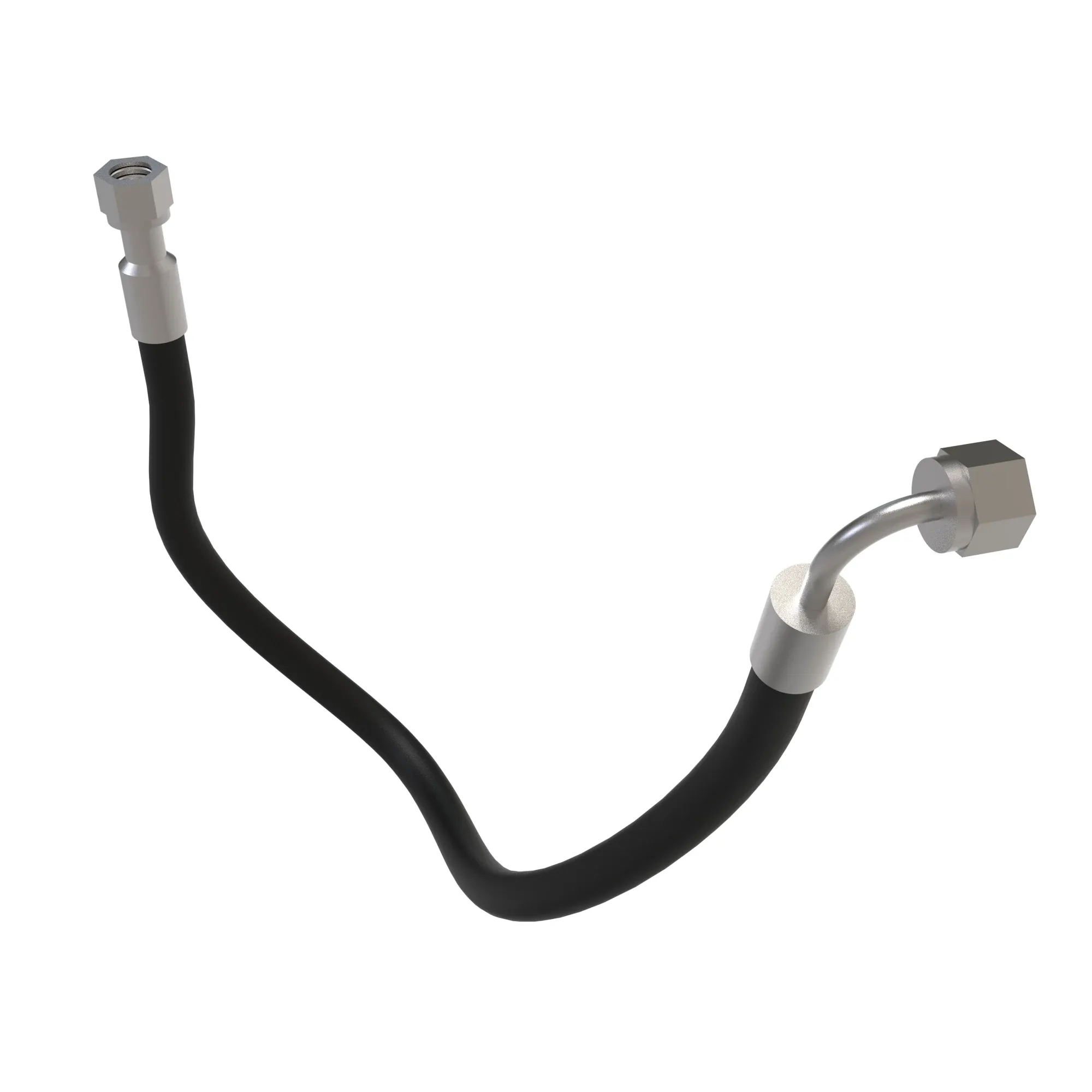 John Deere Reinforced with Metal Rubber Hydraulic Hose - F047257