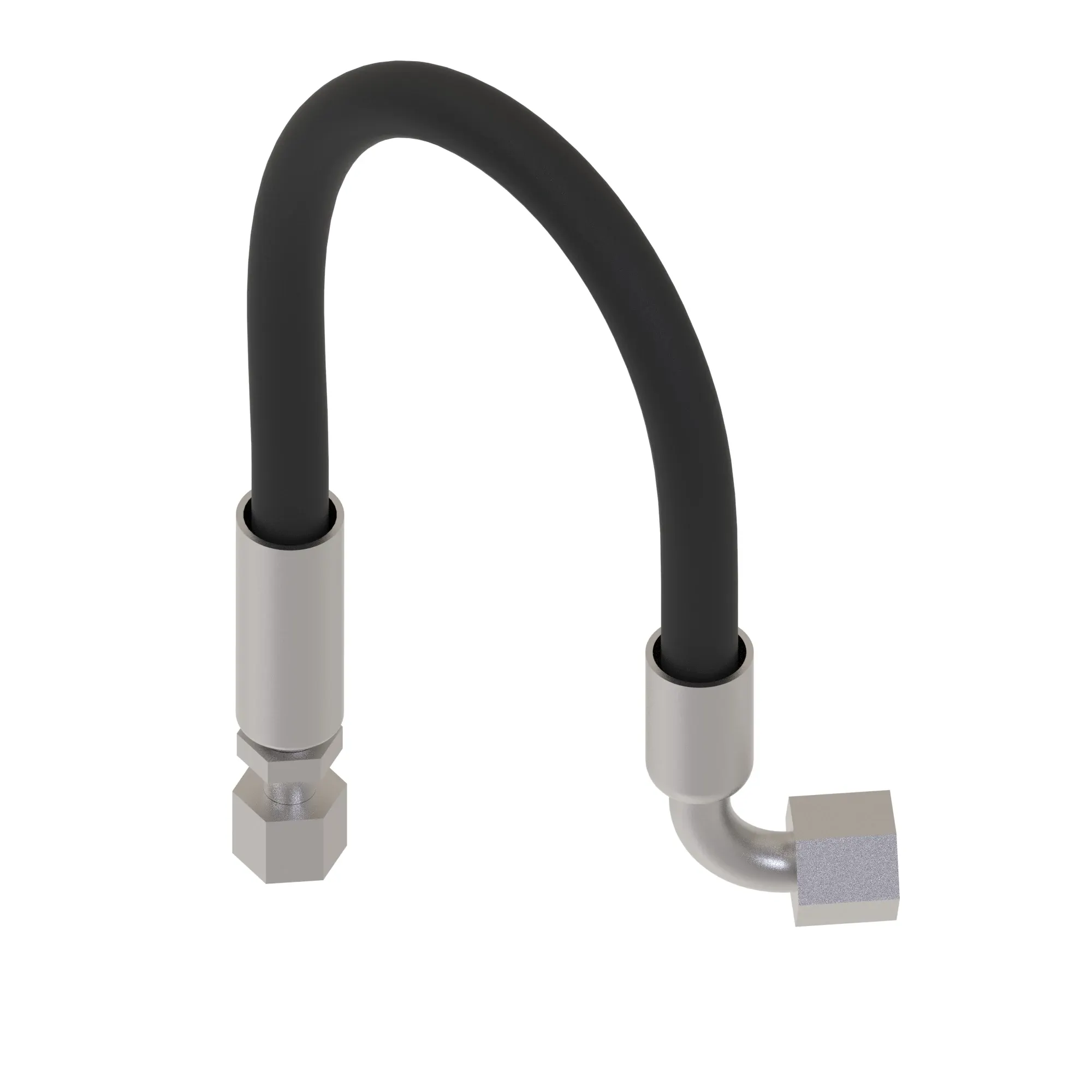 John Deere Pump Manifold Drain Fabricated Hydraulic Hose - AT428852
