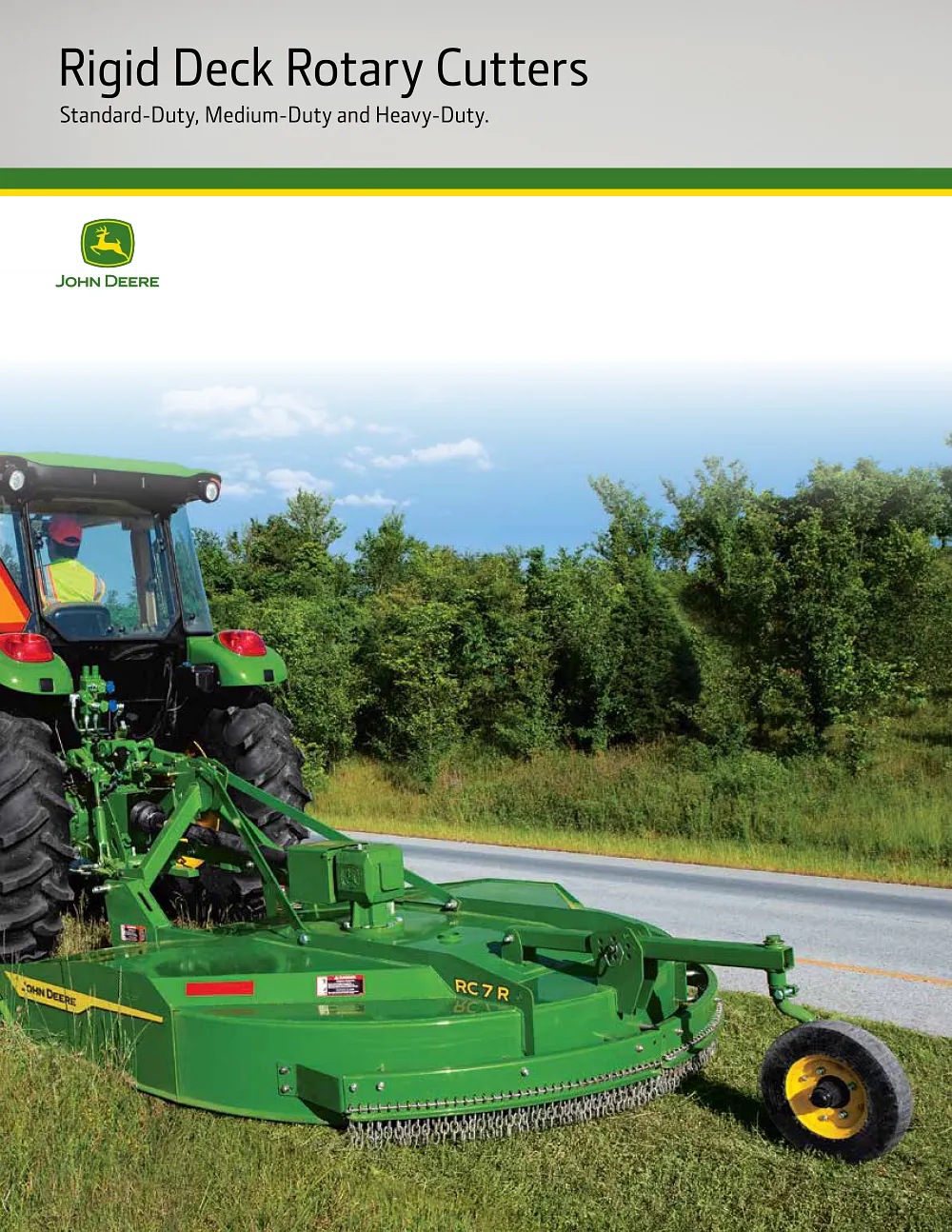 Rigid Deck Rotary Cutters: Standard-, Medium-, and Heavy-Duty Product Brochure cover