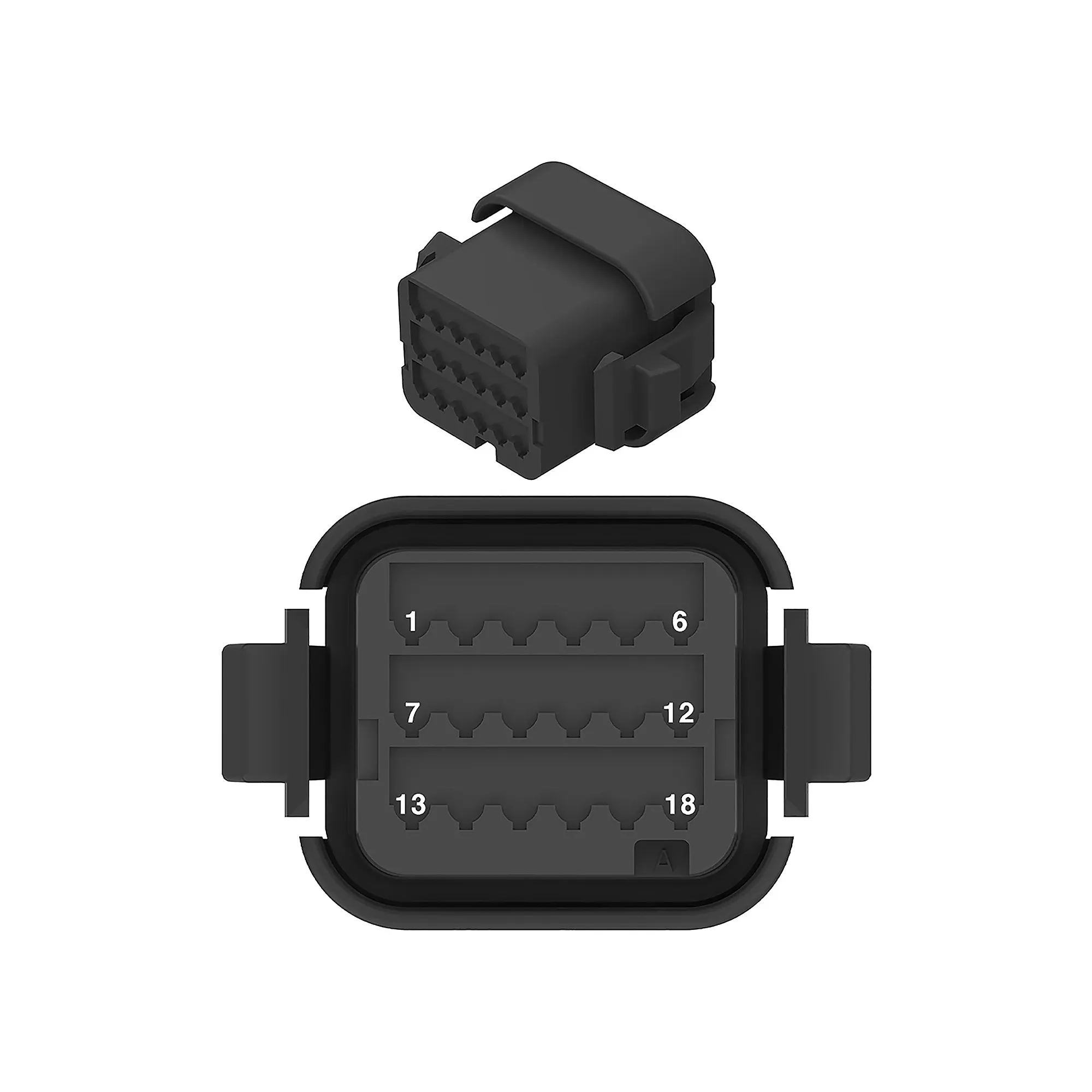 John Deere Electrical Connector Housing - 57M15597