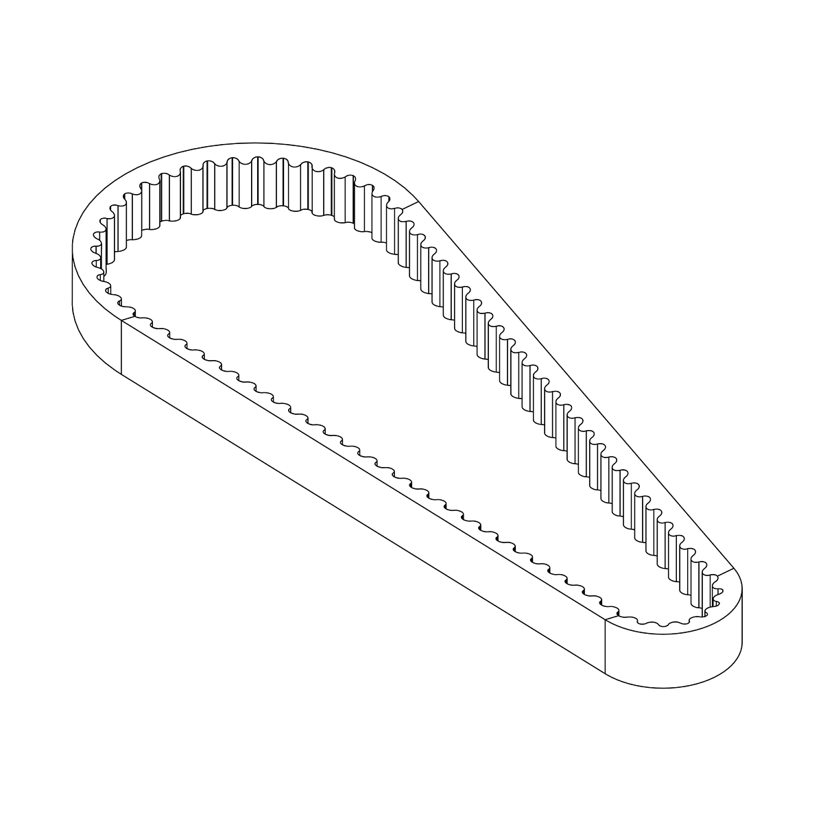 John Deere Transmission Variator V-Belt - AUC13704