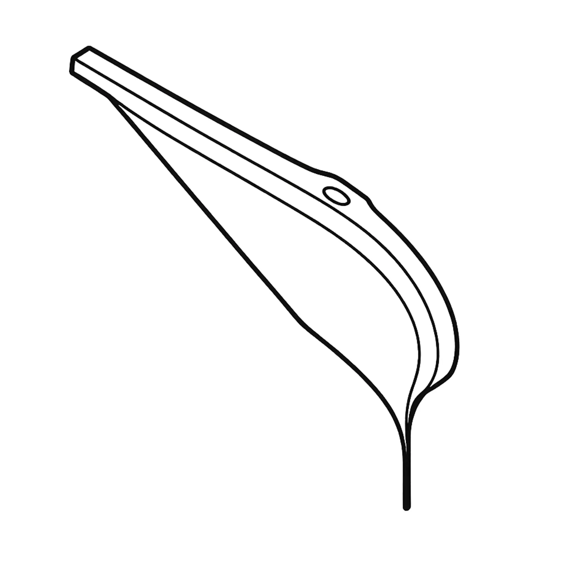 John Deere Left Side Deflector - H220290