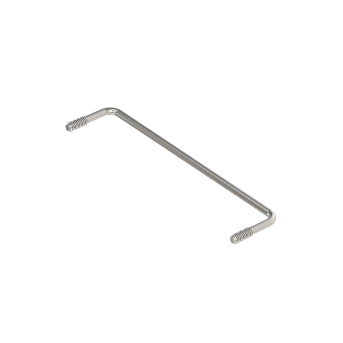 U-Bolt, M6 X 72, 7" Span, Zn