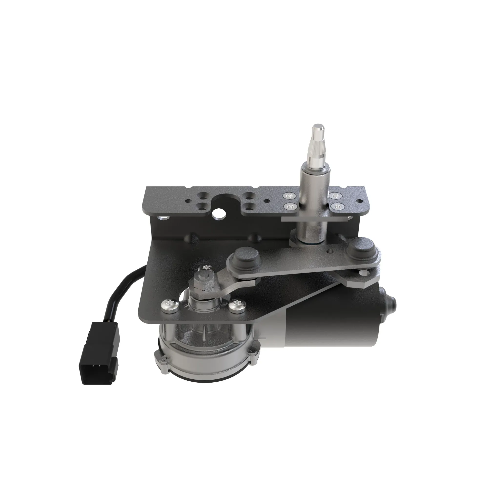 John Deere Wiper Motor, Operating Range 12 - 24 Volts - AT335086