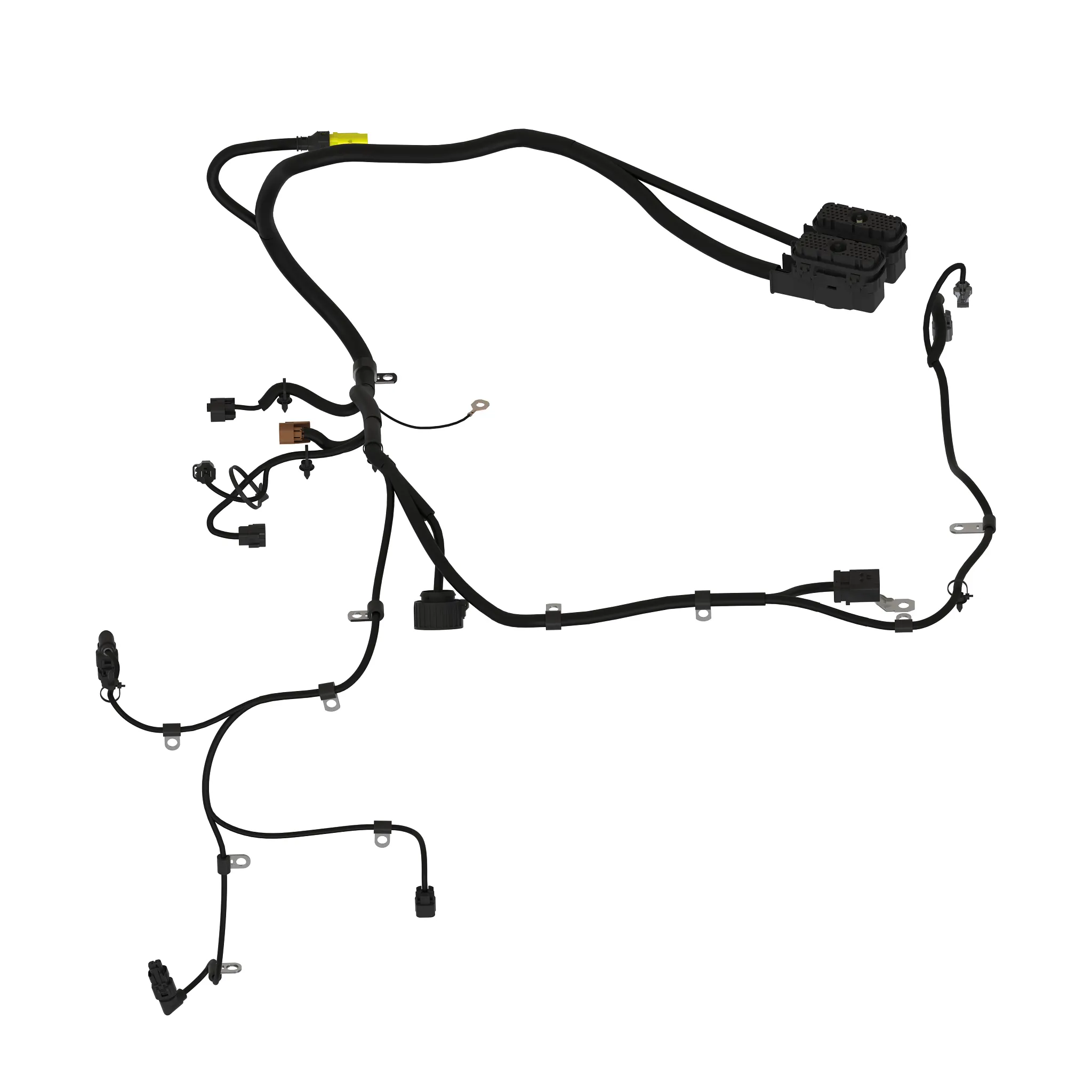 John Deere Remote Mount ECU Main Engine Wiring Harness - DZ125997