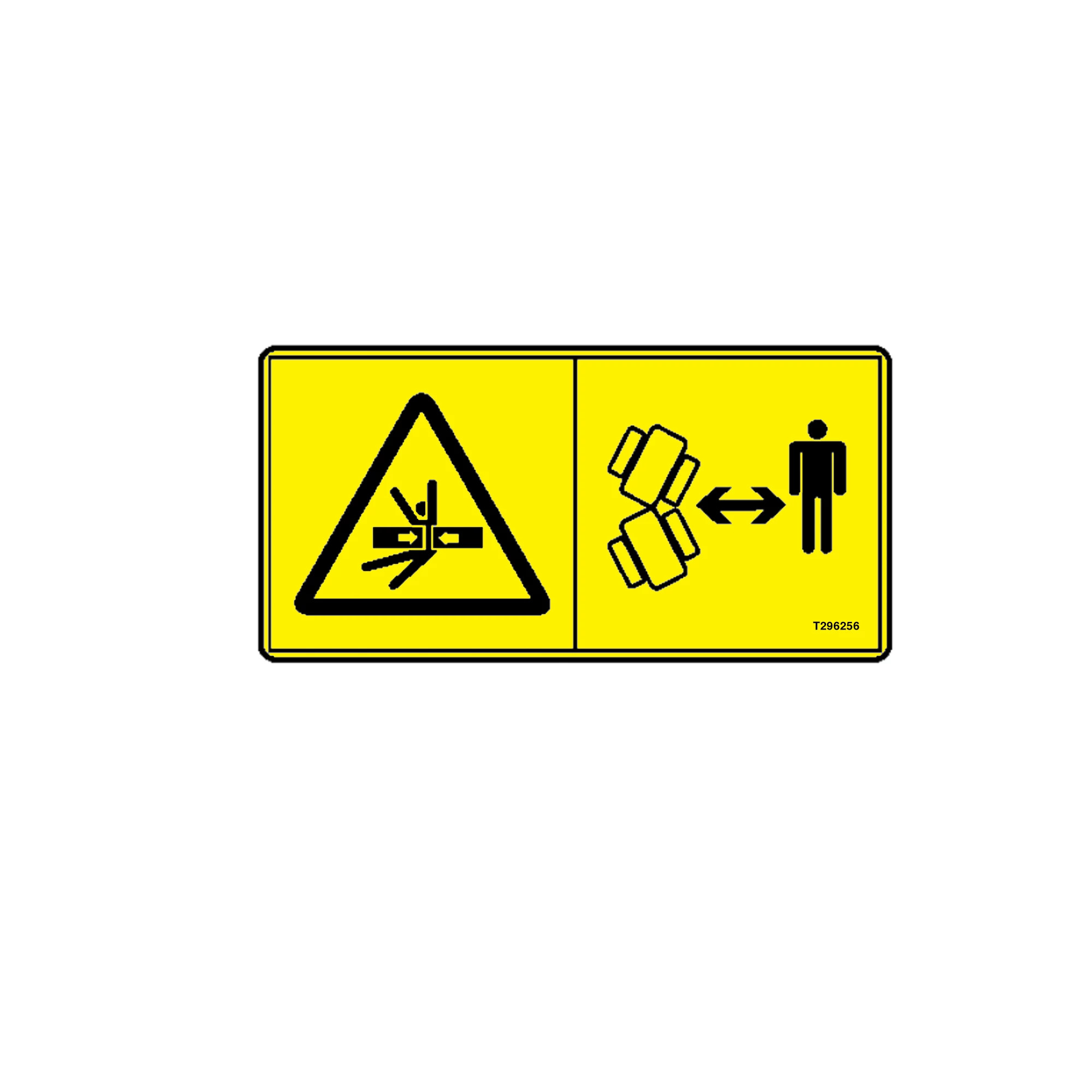 DECAL, WARNING ARTICULATION