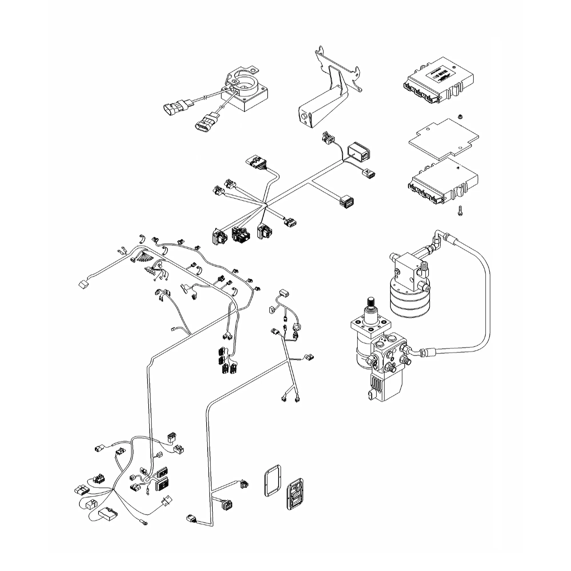 John Deere AutoTrac™ Steering System - PF90876