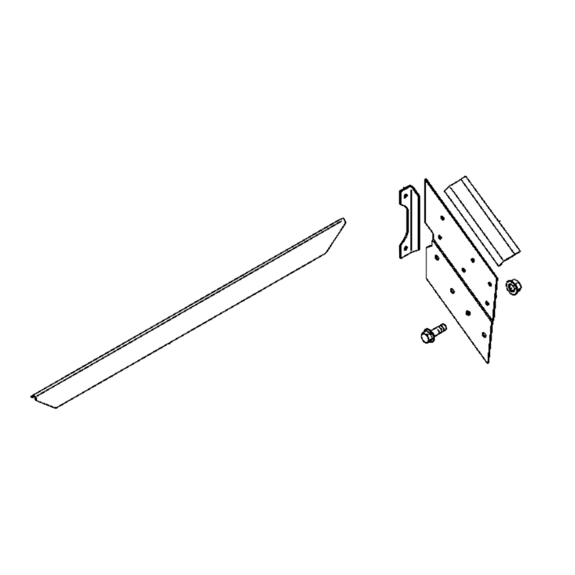 John Deere Grain Tank Front Leg Repair Kit - AH213978