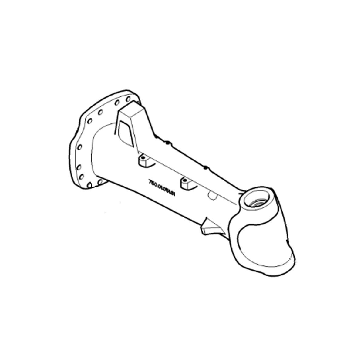 Axle Housing-Short With Bu