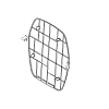 John Deere Back Cover Seat Kit - RE583987