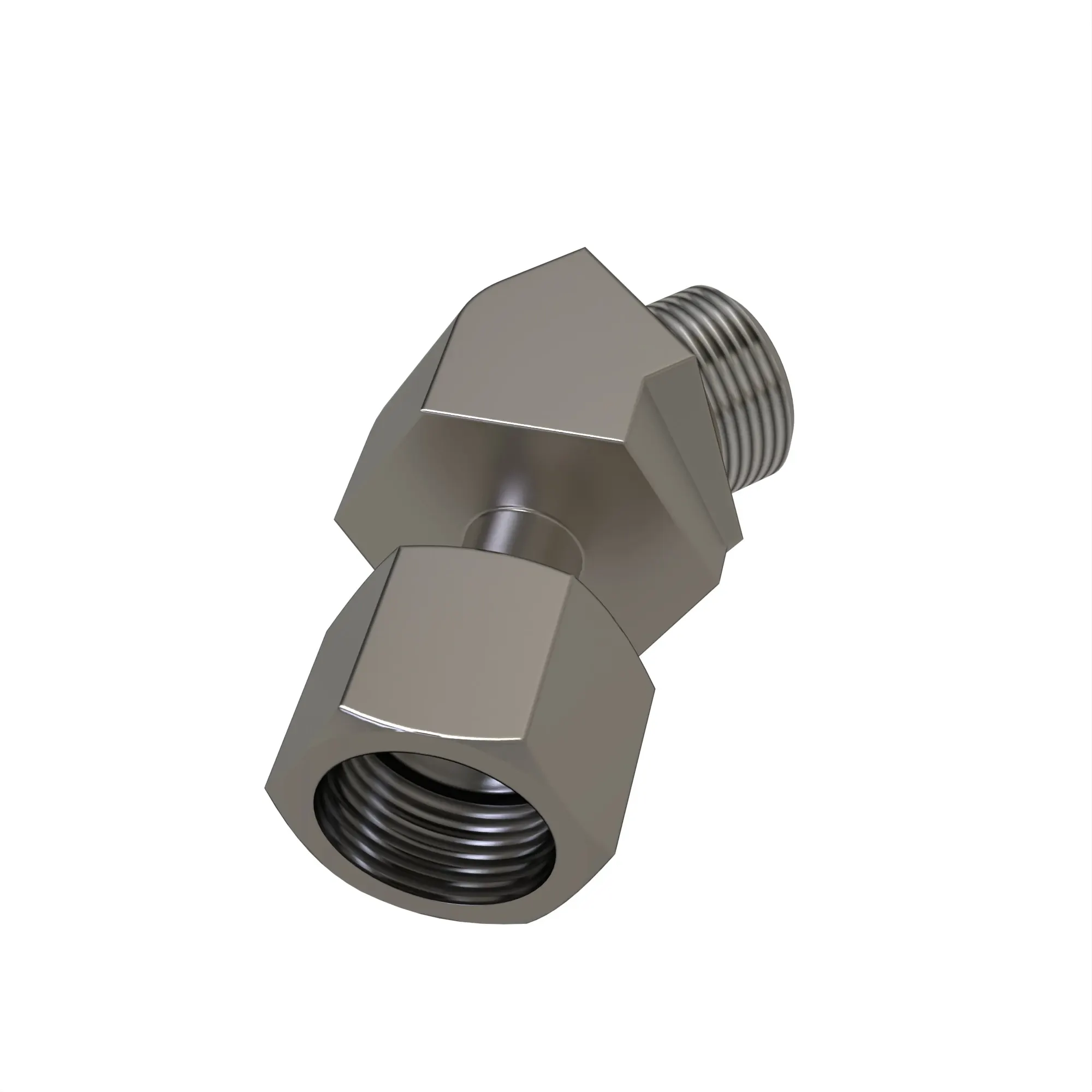 45 DEG SWIVEL ELBOW, ORFS (SWE45)