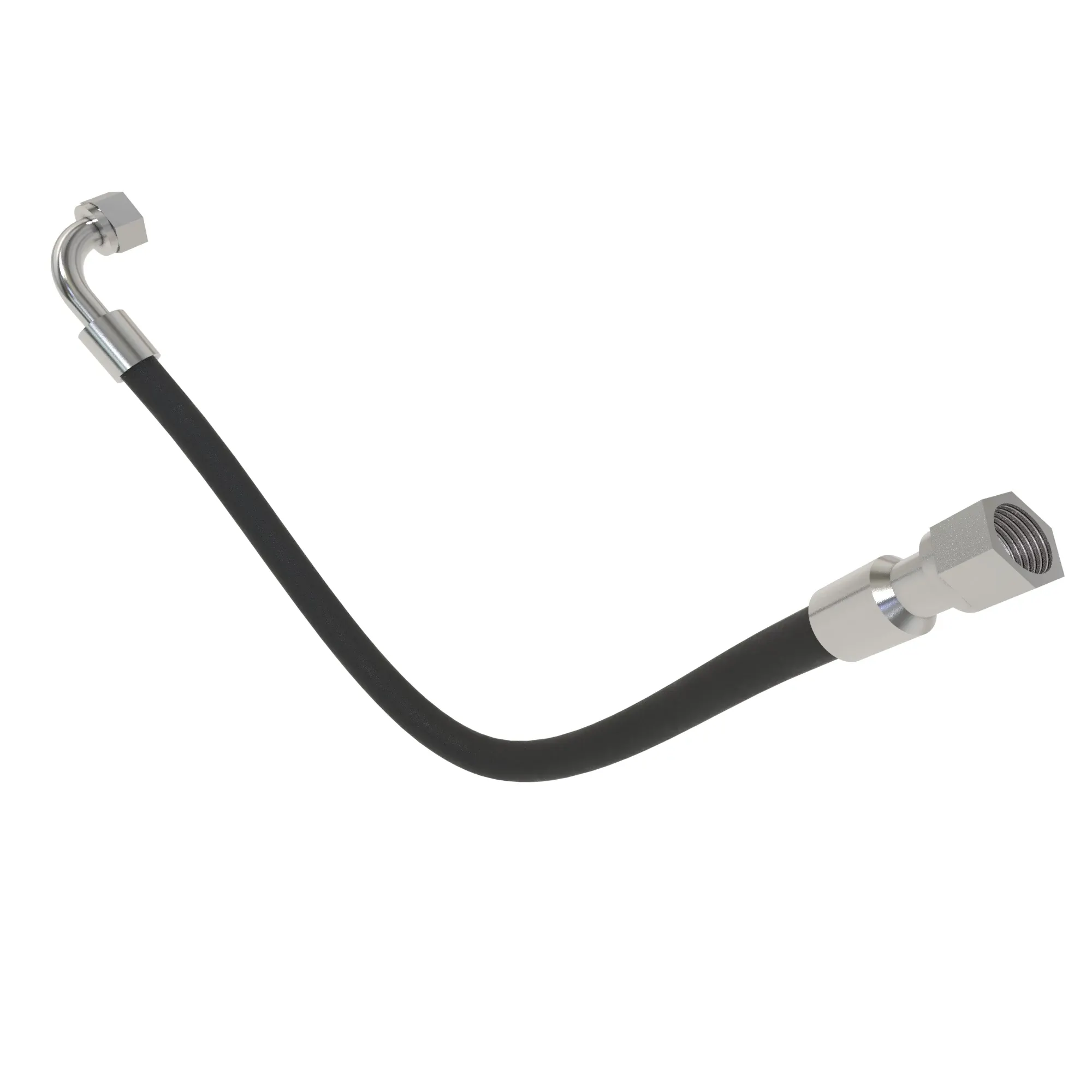 John Deere Reinforced with Metal Rubber Hydraulic Hose - F054617