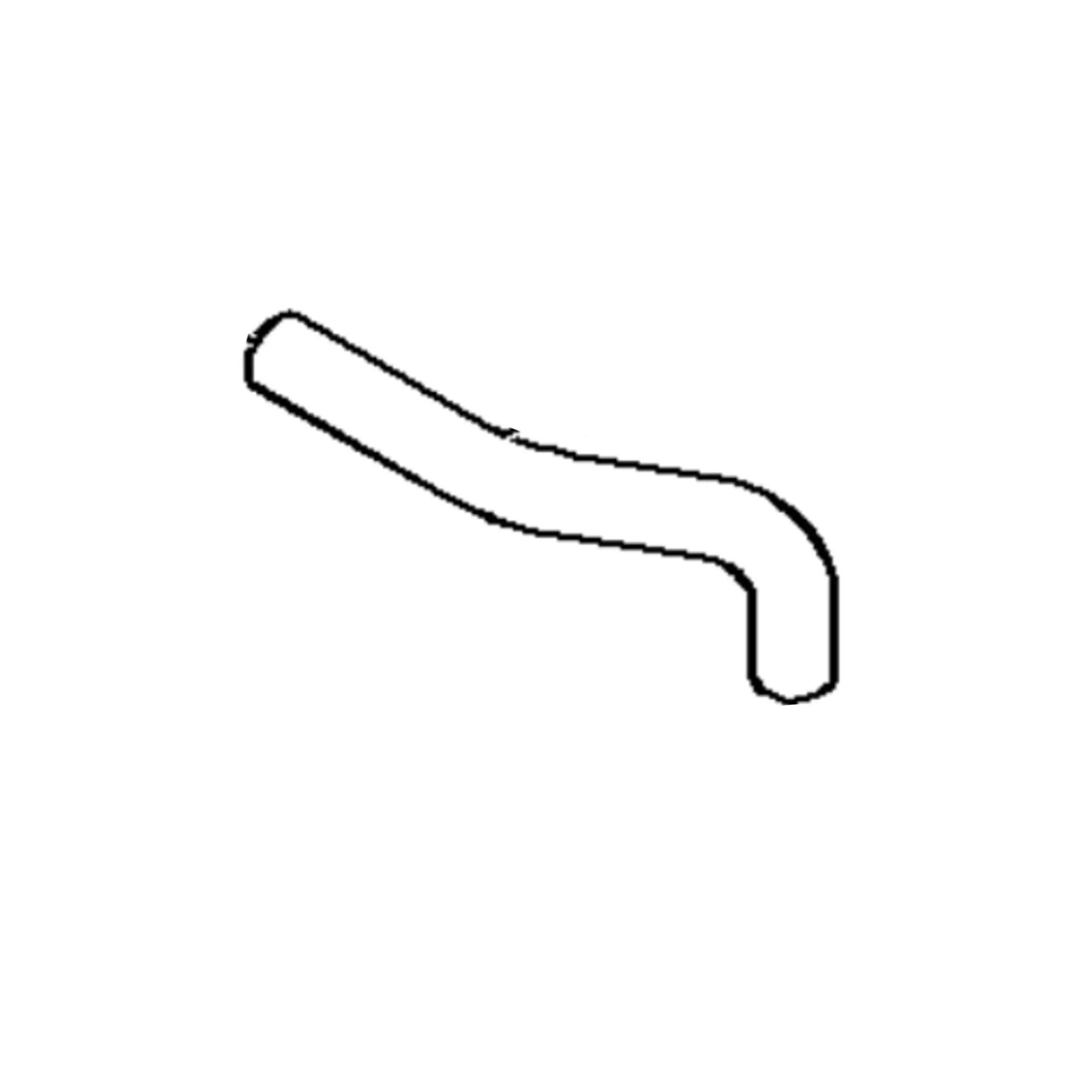 John Deere Upper Radiator Hose - T158121