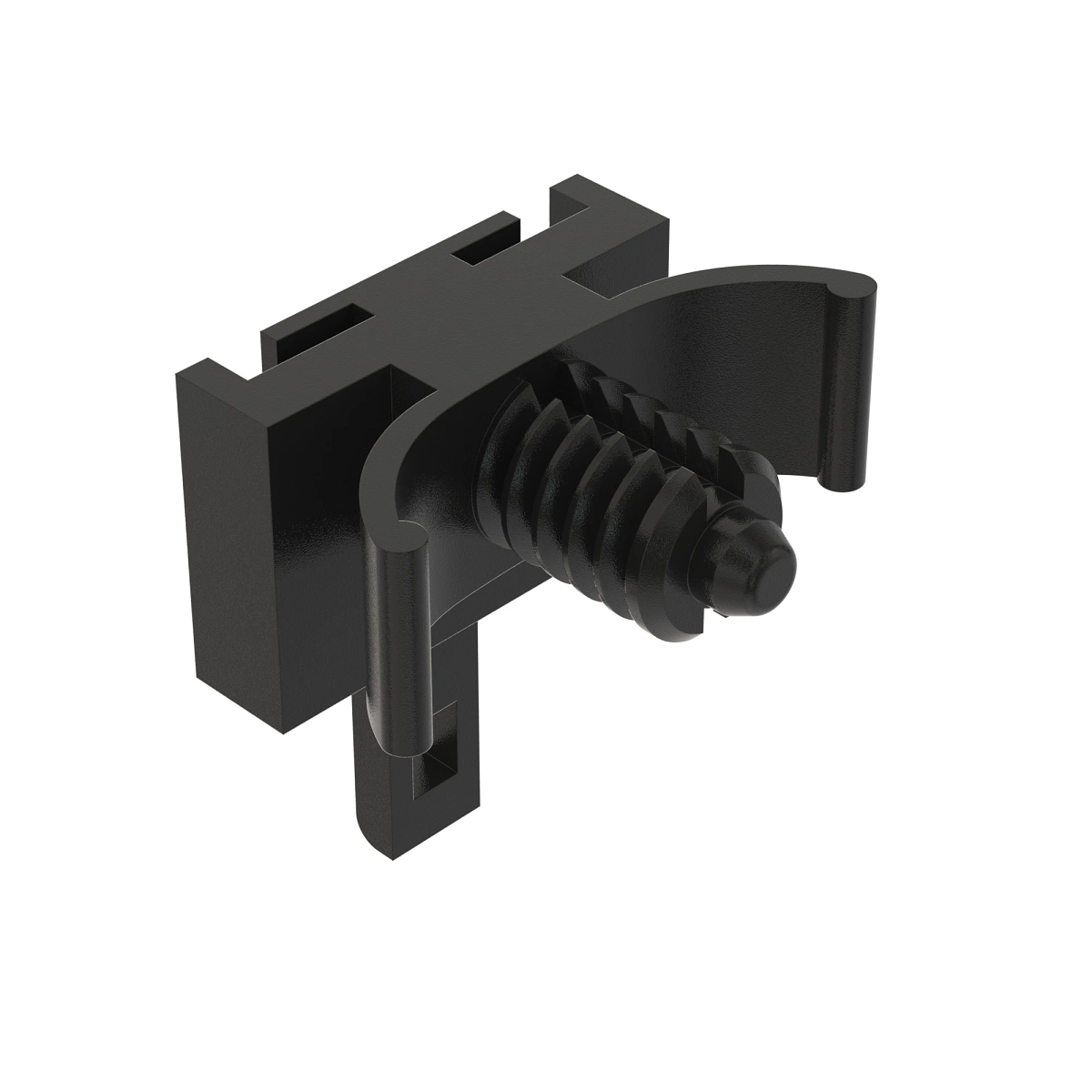 ACCY SOFANOU CLASP 16.5MM BLK PLSTC