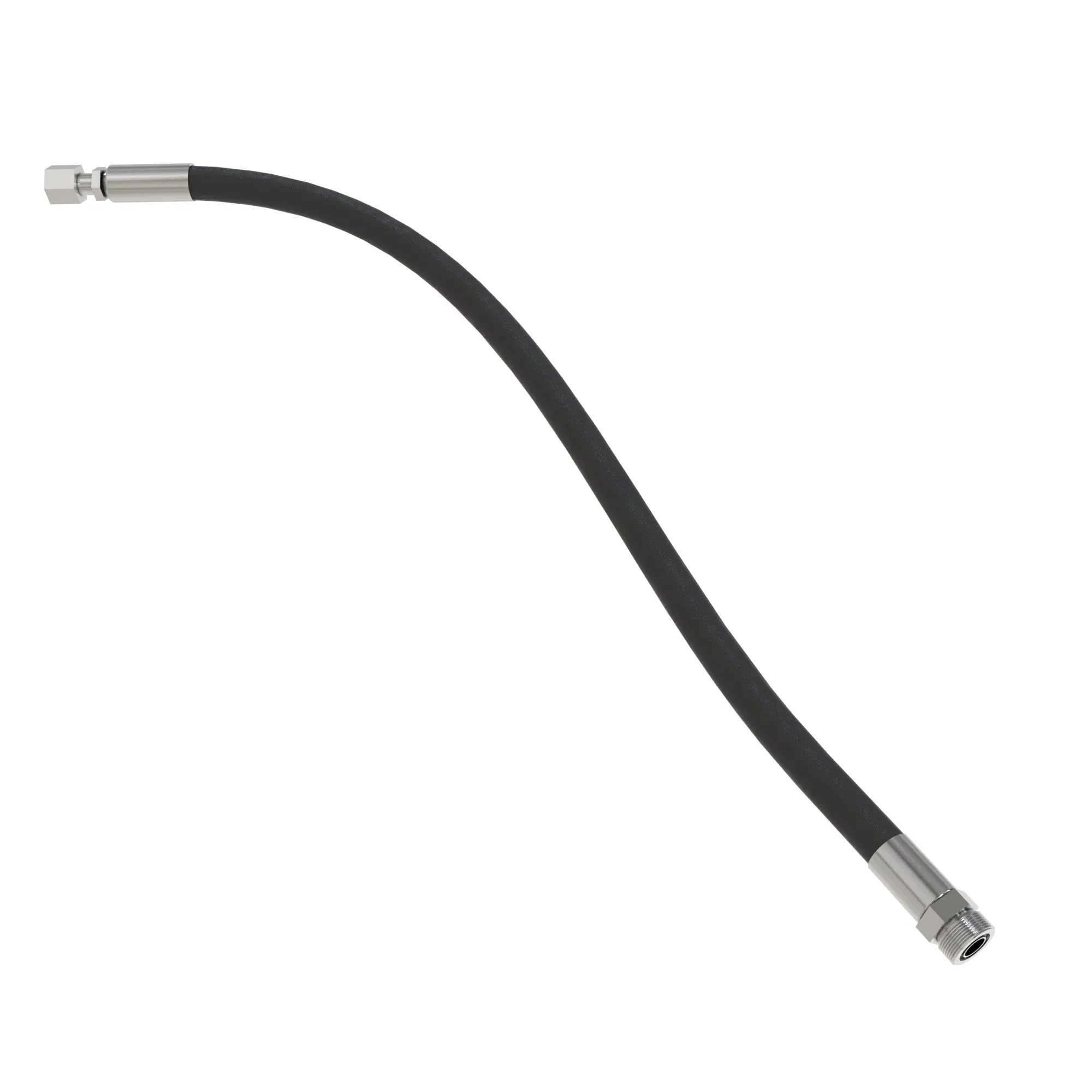 John Deere Standard Dipperstick Hydraulic Hose - AT194398