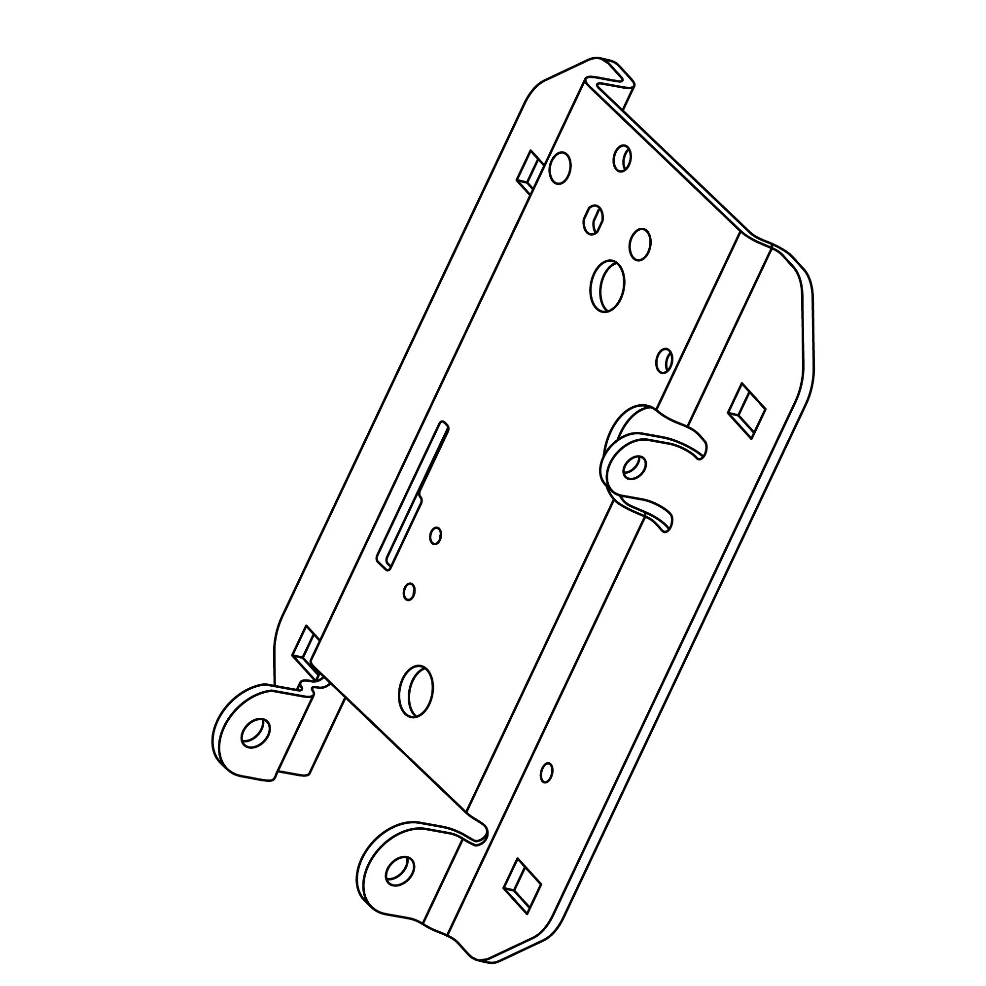 John Deere Passenger Seat Support Assembly - AL160766