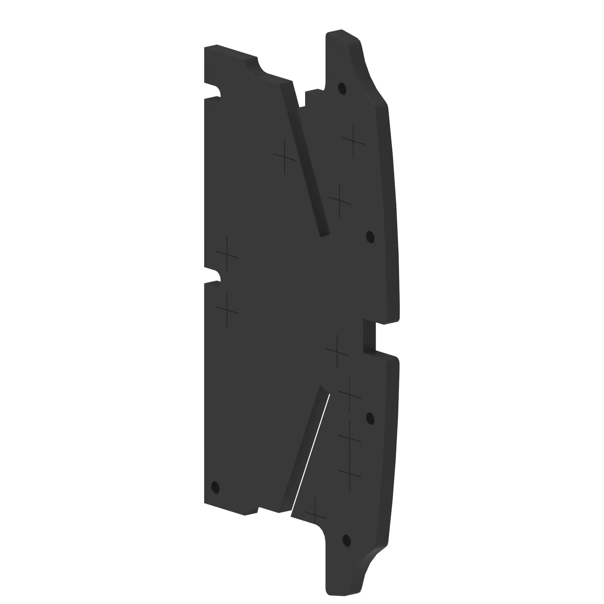 BARRIER, FOAM, CONSOLE FIRE WALL TO