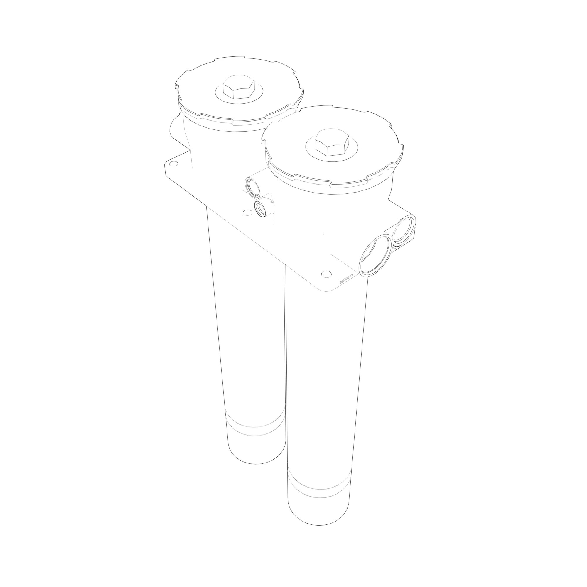 John Deere Hydraulic Oil Reservoir Filter - AT512780