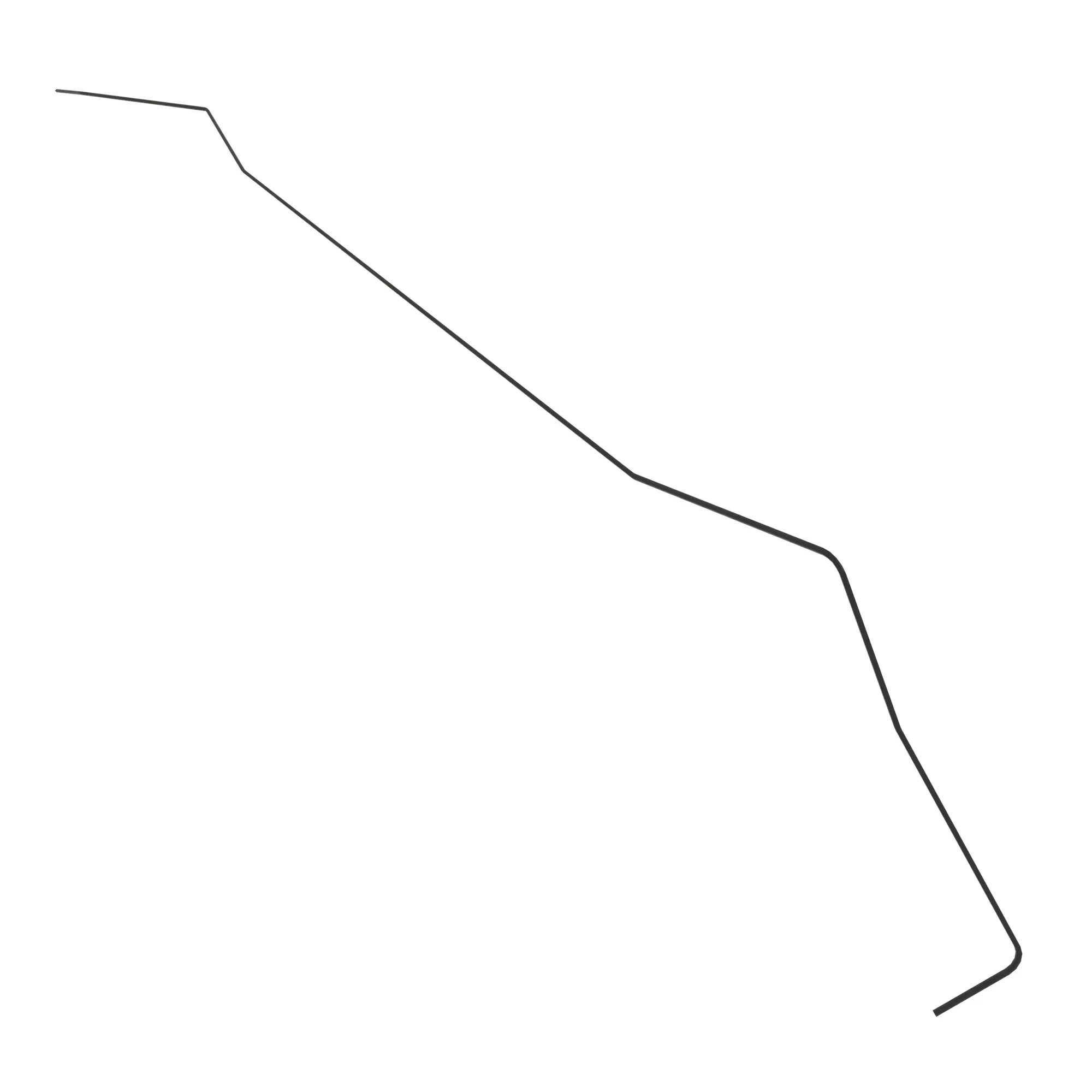 John Deere Fuel Hose - T177520