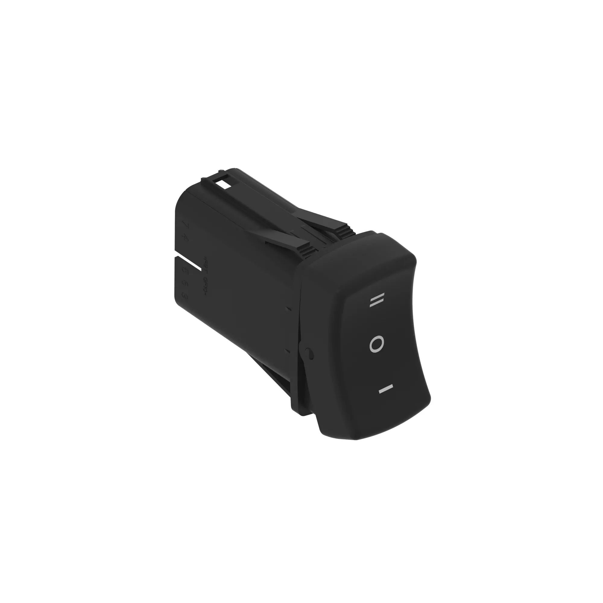 TOGGLE/ROCKER SWITCH, SP ON-OFF-ON