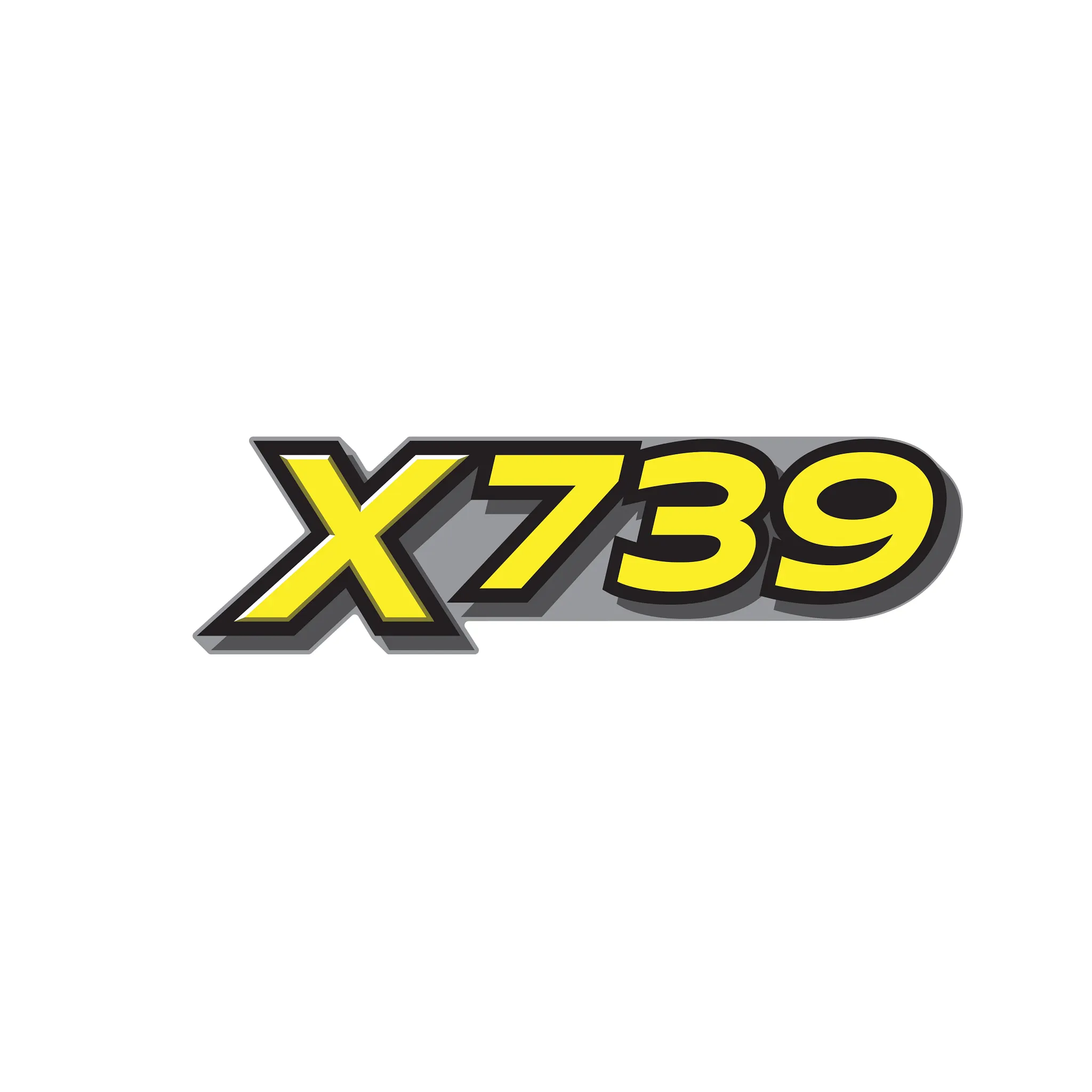 John Deere X739 Model Label - M167241
