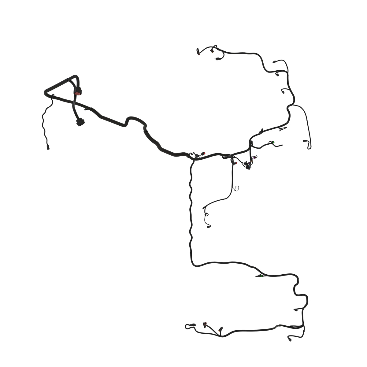 John Deere Front Frame Wiring Harness - AT517167