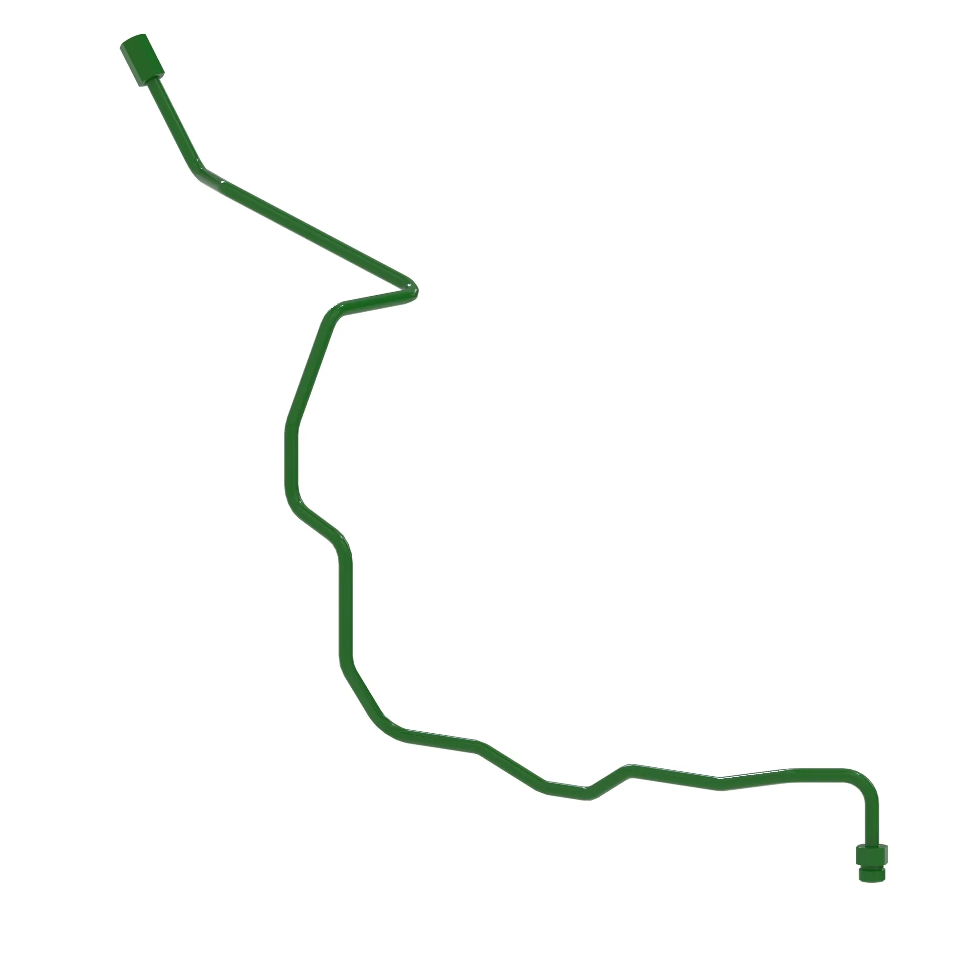John Deere Steering Control Unit to Steering Cylinder Oil Line - LVA18379