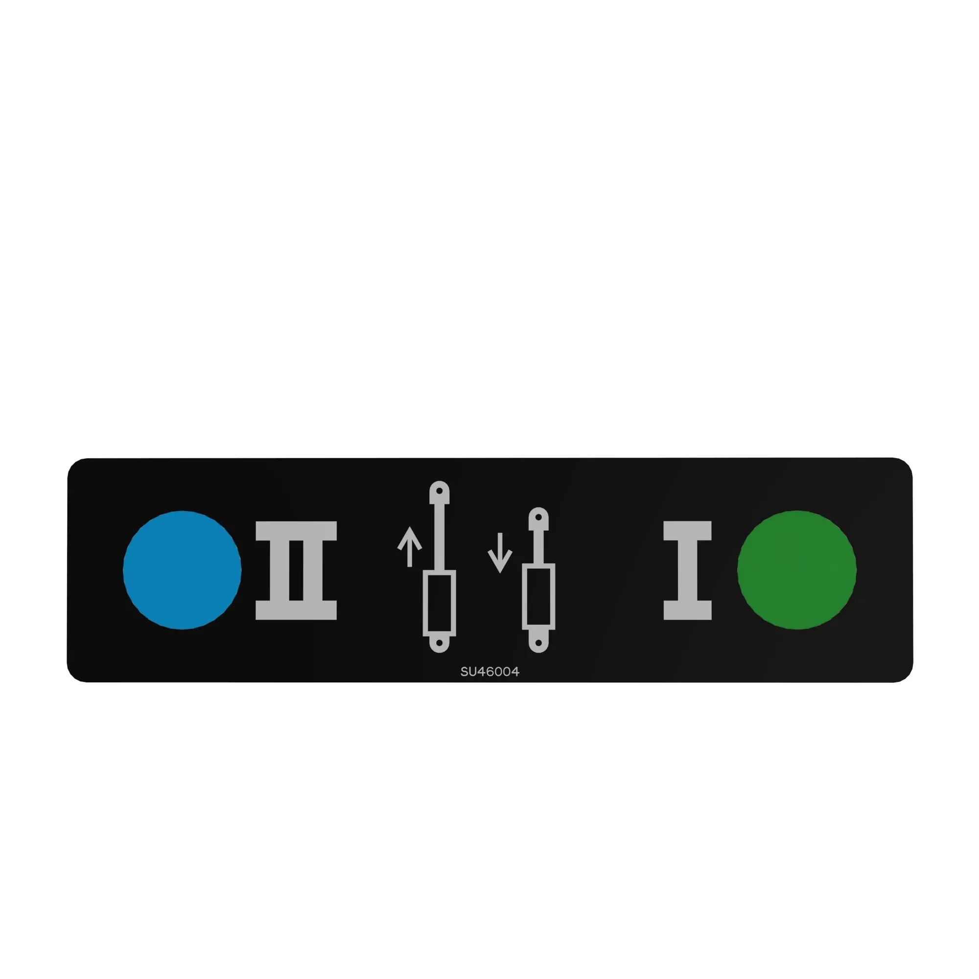 John Deere 2 SCV Identification Label - SU46004
