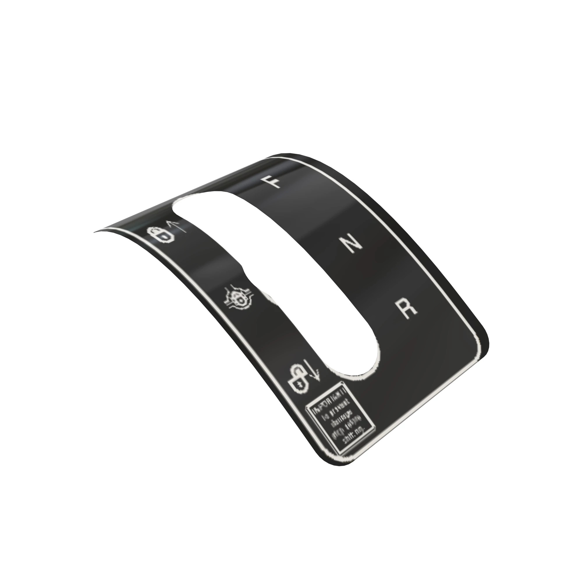 John Deere Shift Quadrant Label - UC24294