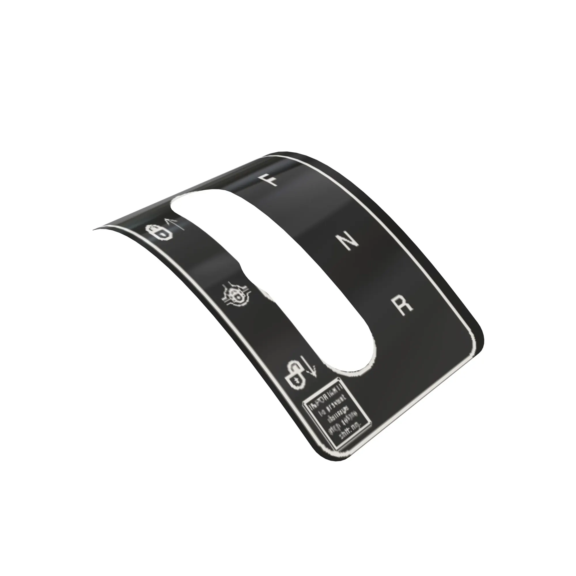 John Deere Shift Quadrant Label - UC24294