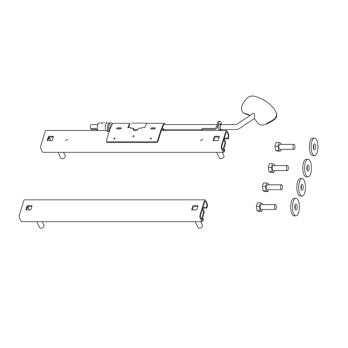 Kit-Seat Slide Assy (Service)