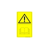 John Deere Warning Label, Refer to Operator’s Manual - CC40740