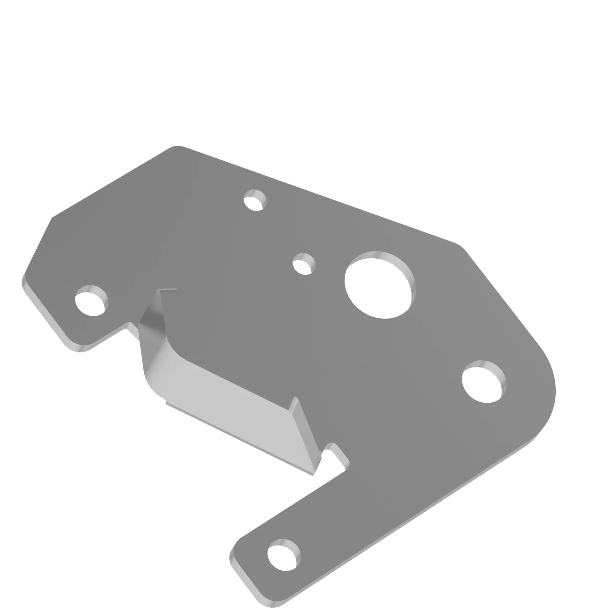 BRACKET, REAR UPSTOP