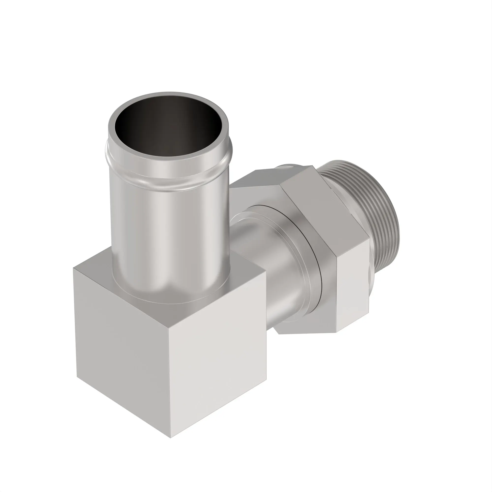 John Deere 90 Degree Adjustable External Elbow Fitting - UC32843