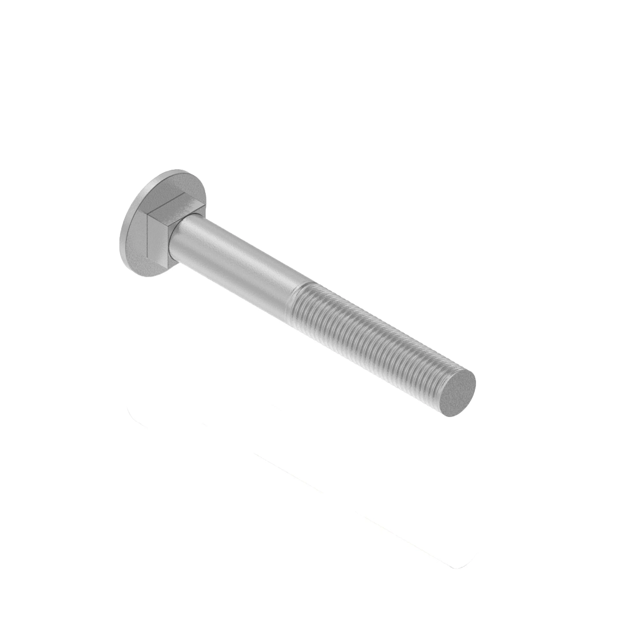 Bolt, Rd HD Sq Short Neck, Metric