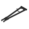 BRACKET, STEEL T1 STRUT WITH BUSHIN